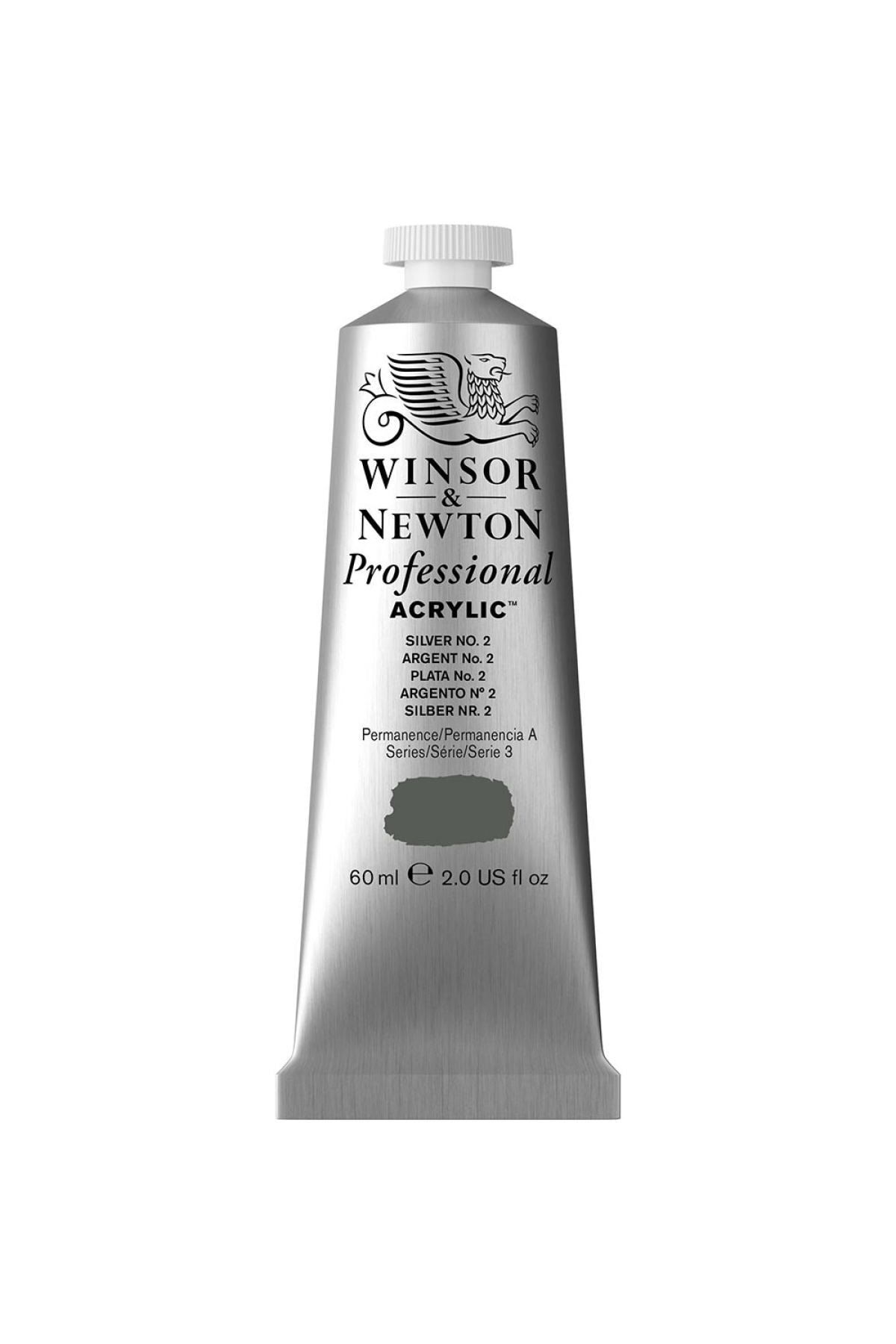 Winsor Newton Winsor & Newton Professional Akrilik Boya 60ml Silver No.2 624 S.3