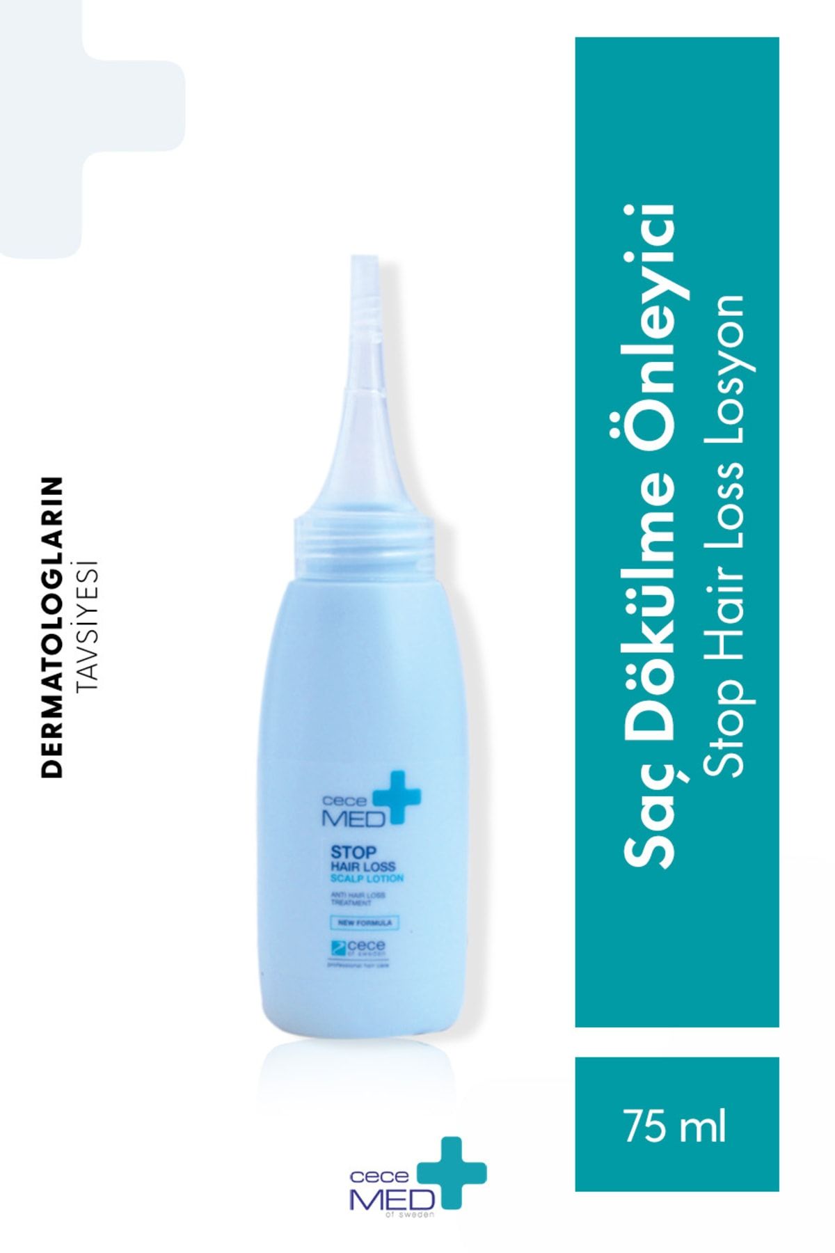 CECEMED Saç Dökülme Karşıtı Losyon - Stop Hair Loss Lotion 75 ml