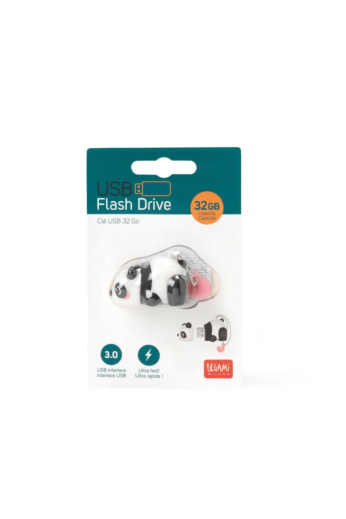 Legami Usb Drive 3.0 32 Gb Panda