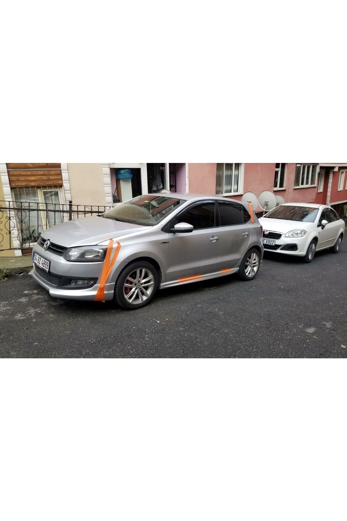 Volkswagen Polo Aero Yan Marşpiyel (ÇİFT) (PLASTİK)