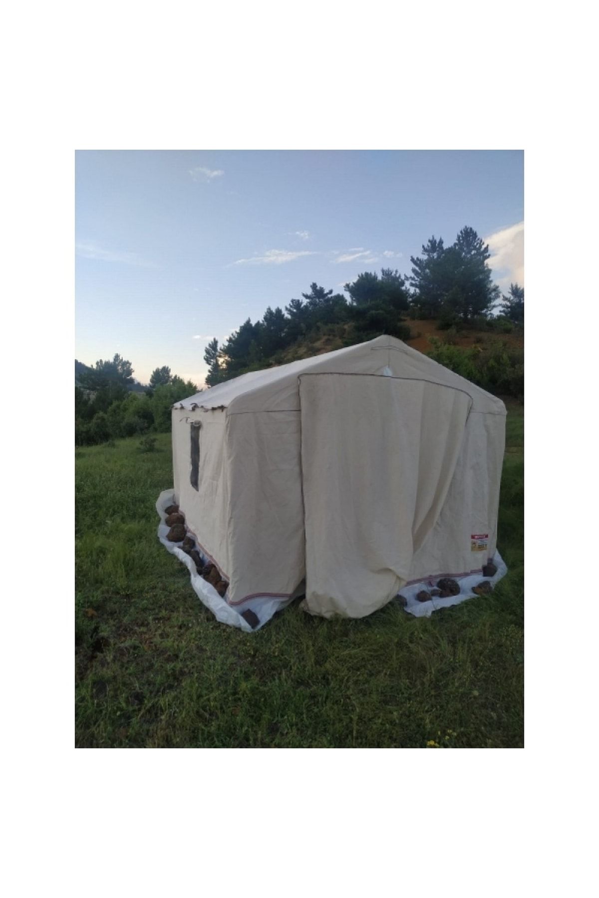 Ak Arıcılık Arıcı Çadırı Bal Sağım Çadırı 5x3 Metre