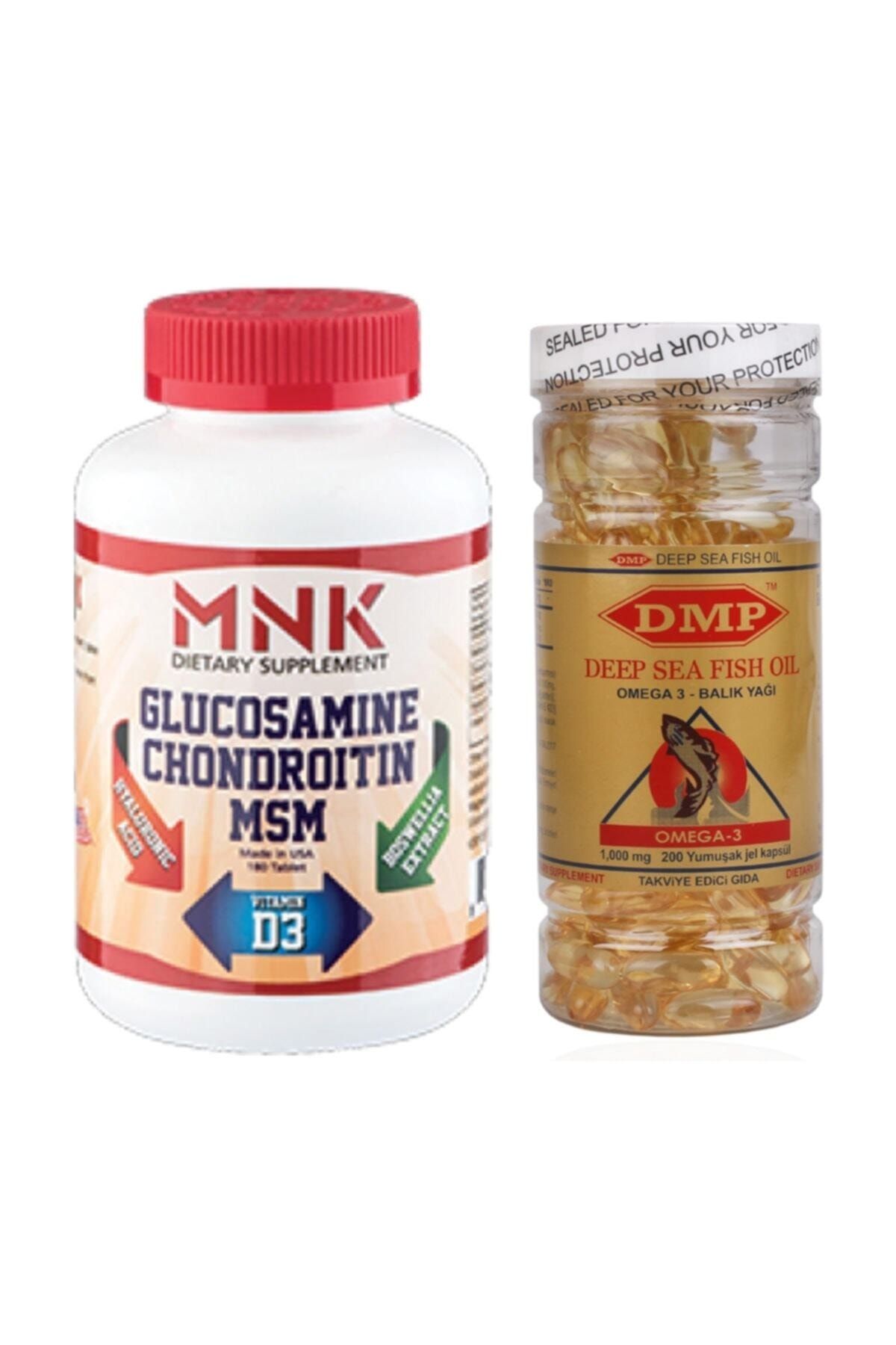 Mnk Glucosamine Chondroitin Msm 180 Tablet Omega 3 200 Capsül