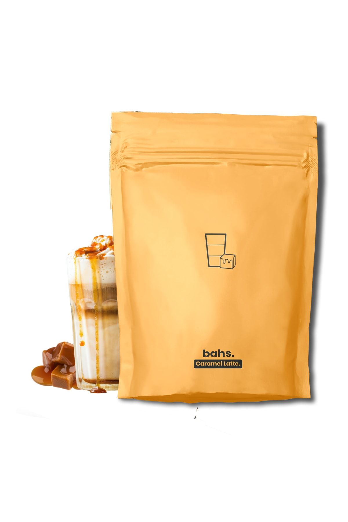 Bahs Proteinli Öğün Tozu - Caramel Latte 600gr - 10 Servis