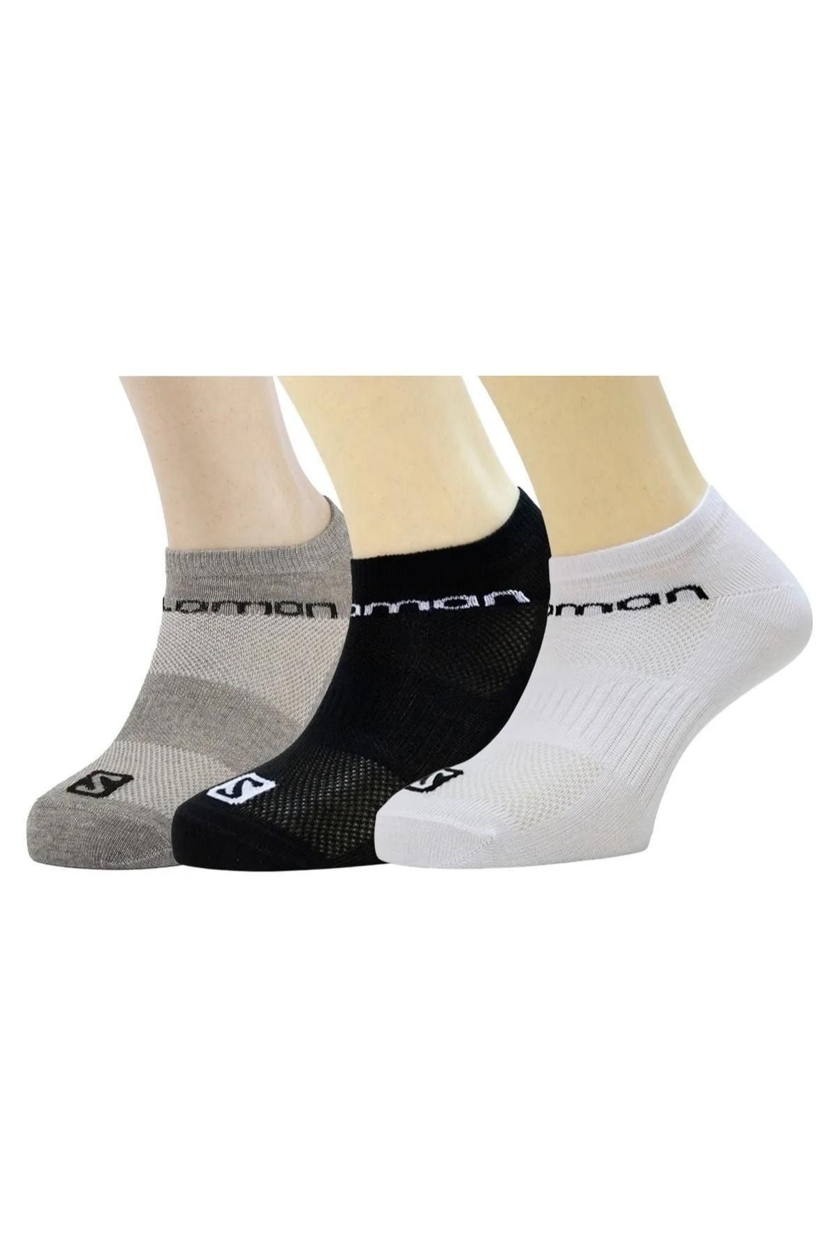 Salomon L36937500 Live Low 3 Pack Çorap Çok Renkli Unisex Çorap