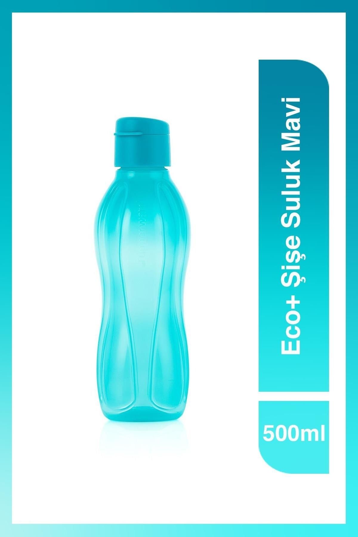 Tupperware Eco+ Şişe Suluk Kolay Kapak 500 Ml Mavi