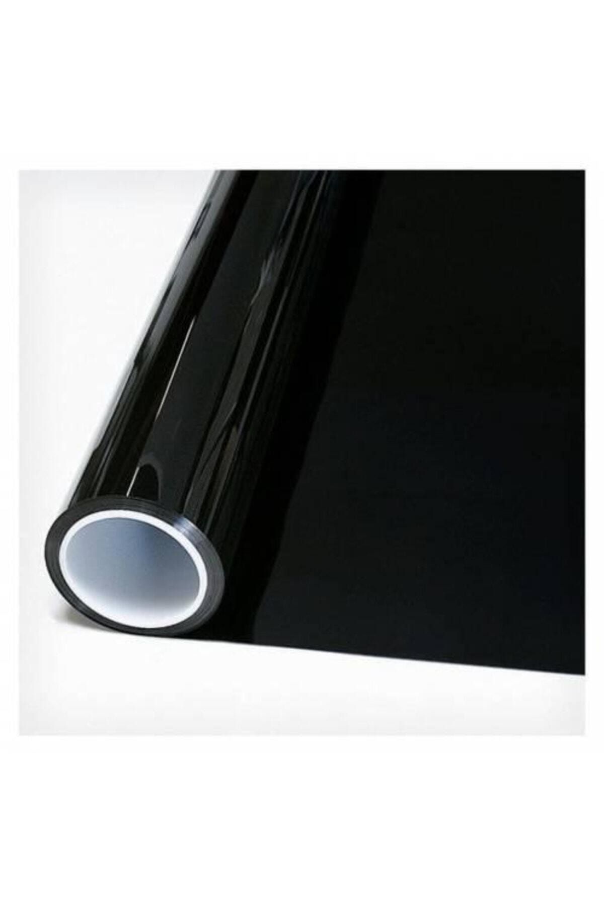 AUTOFOLYO Cam Filmi Siyah Çizilmez Koyu Ton-100 cm-3 Metre