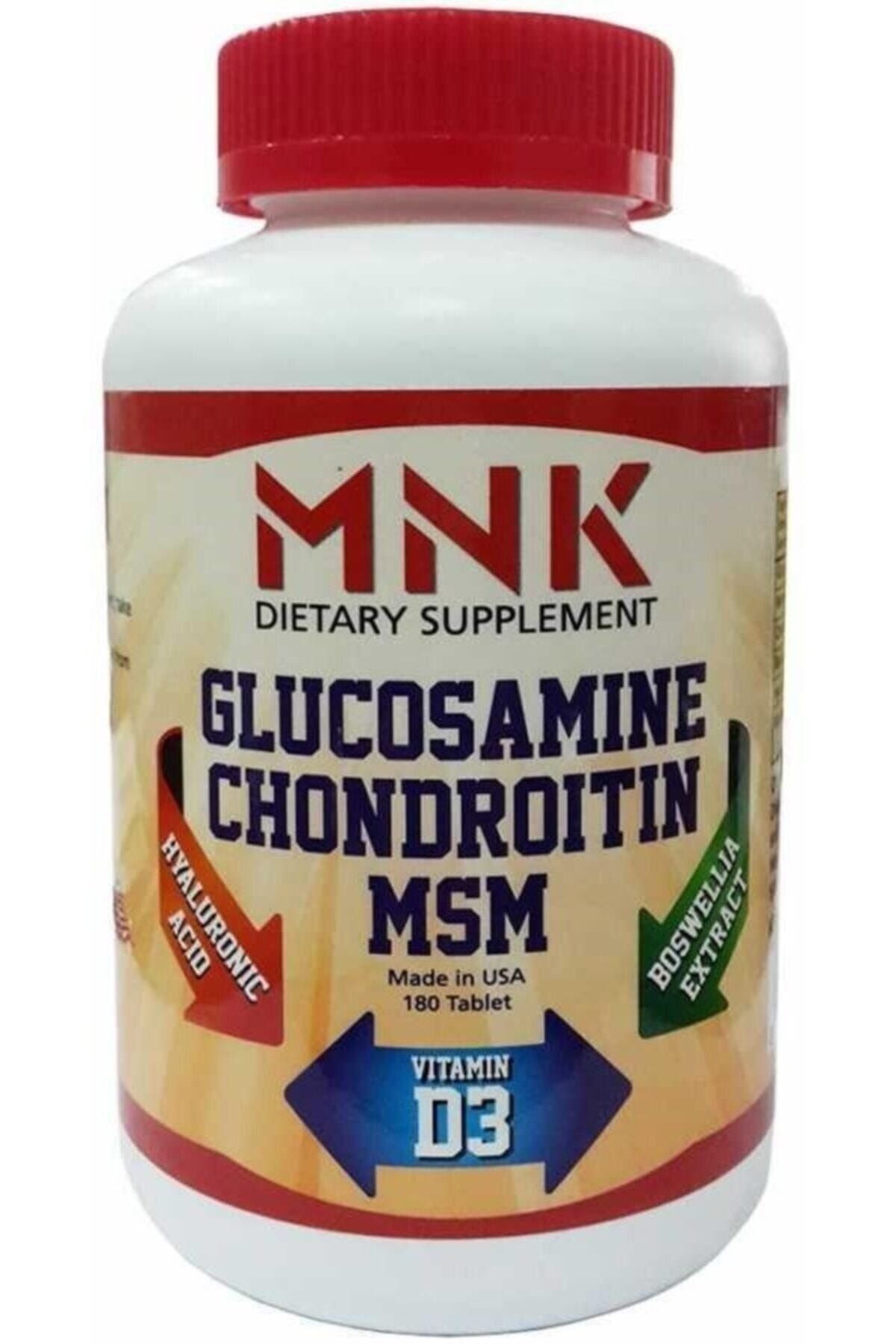 Mnk Glucosamine Chondroitin Msm Hyaluronic Acid Boswellia 180 Tablet