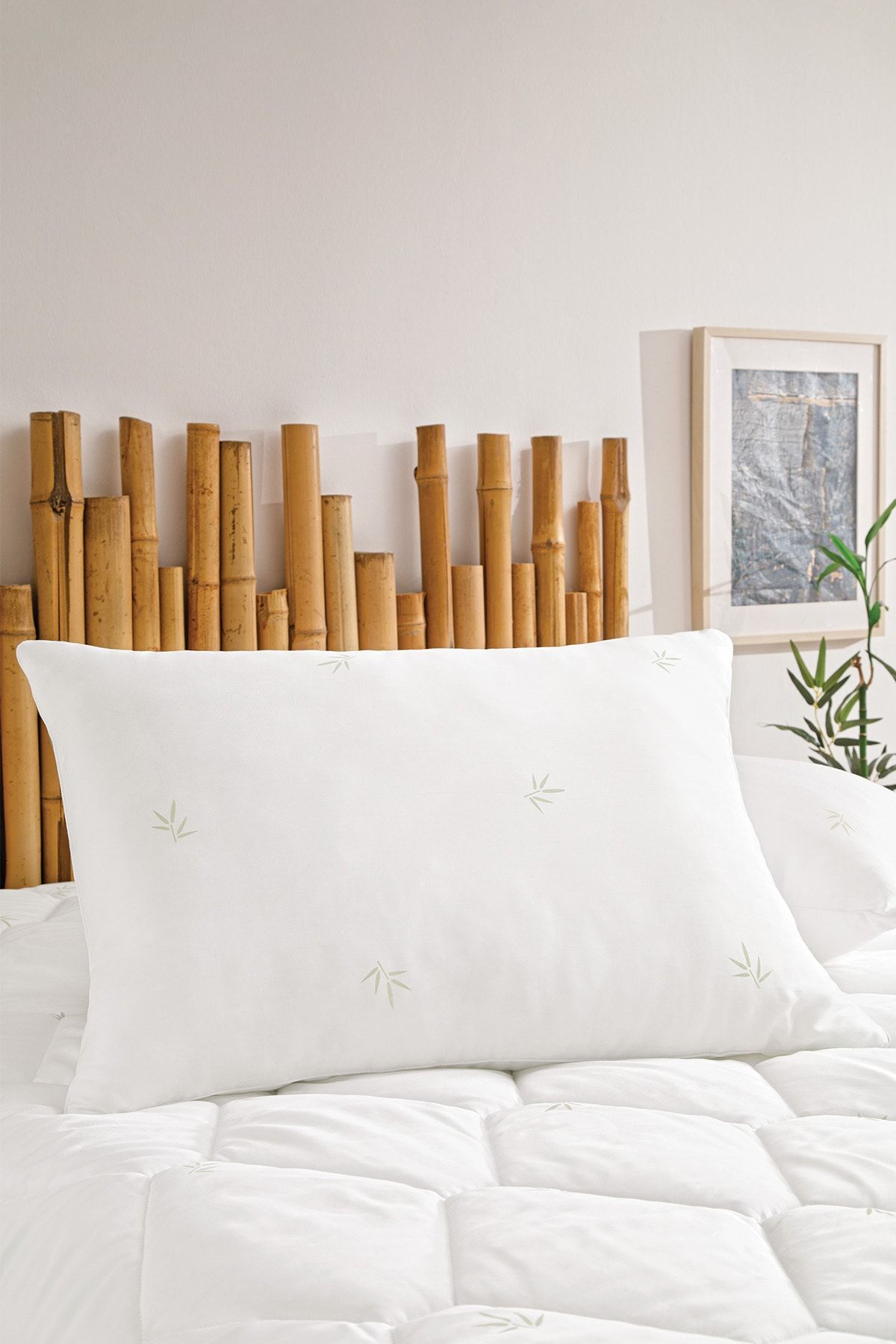 Yataş Nuevo Bambu Yastık 800 Gr - Beyaz