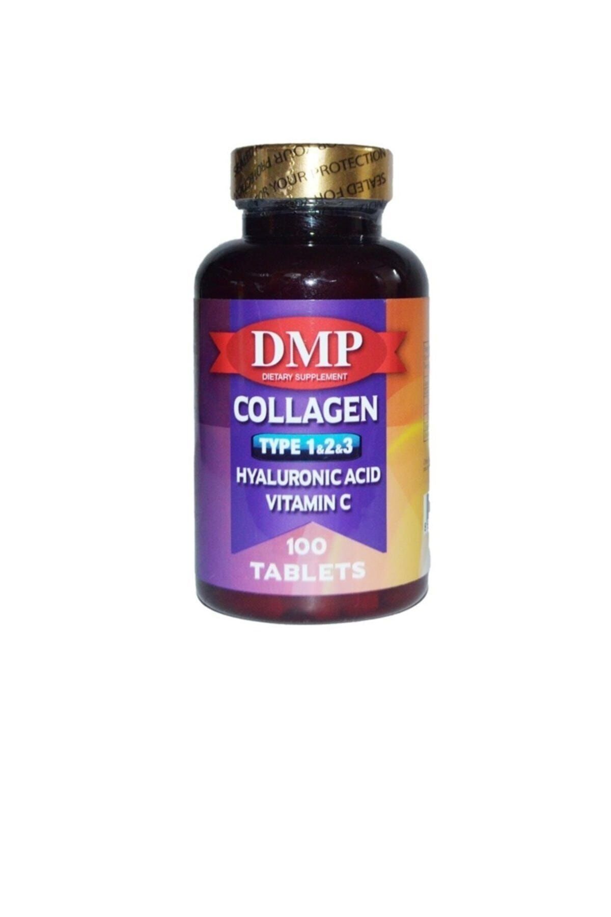 DMP Collagen Type 1-2-3 Hyaluronic Acid Vitamin C 100 Tablet Kolajen