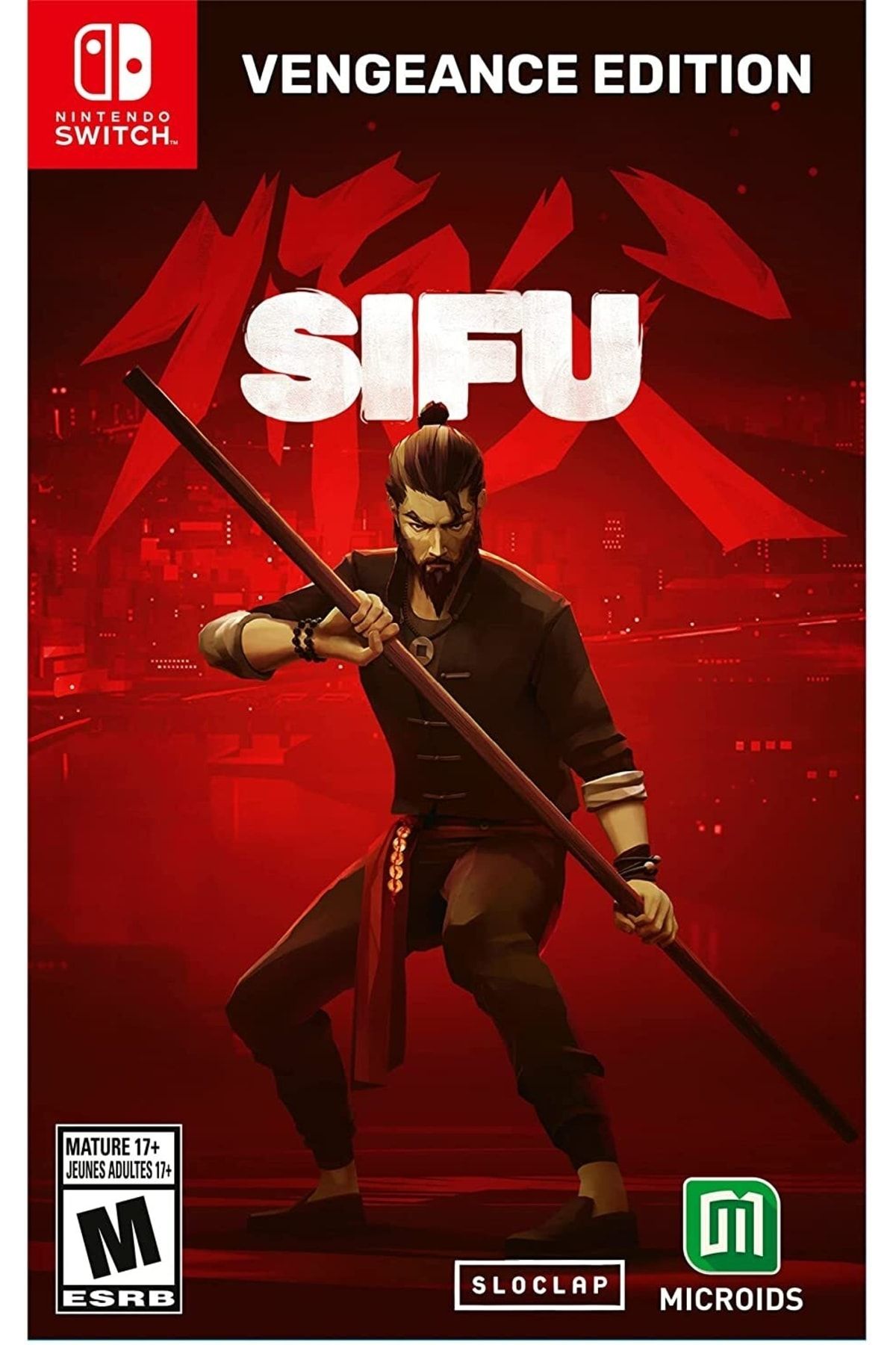 Microids Sifu Vengeance Edition Steelbook Kutusu Switch Oyun