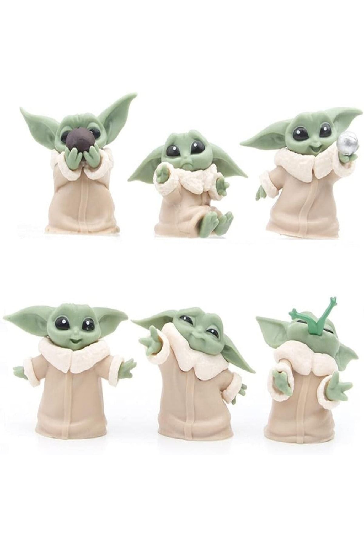 HEPBİMODA Star Wars 6lı Baby Yoda Figür Seti
