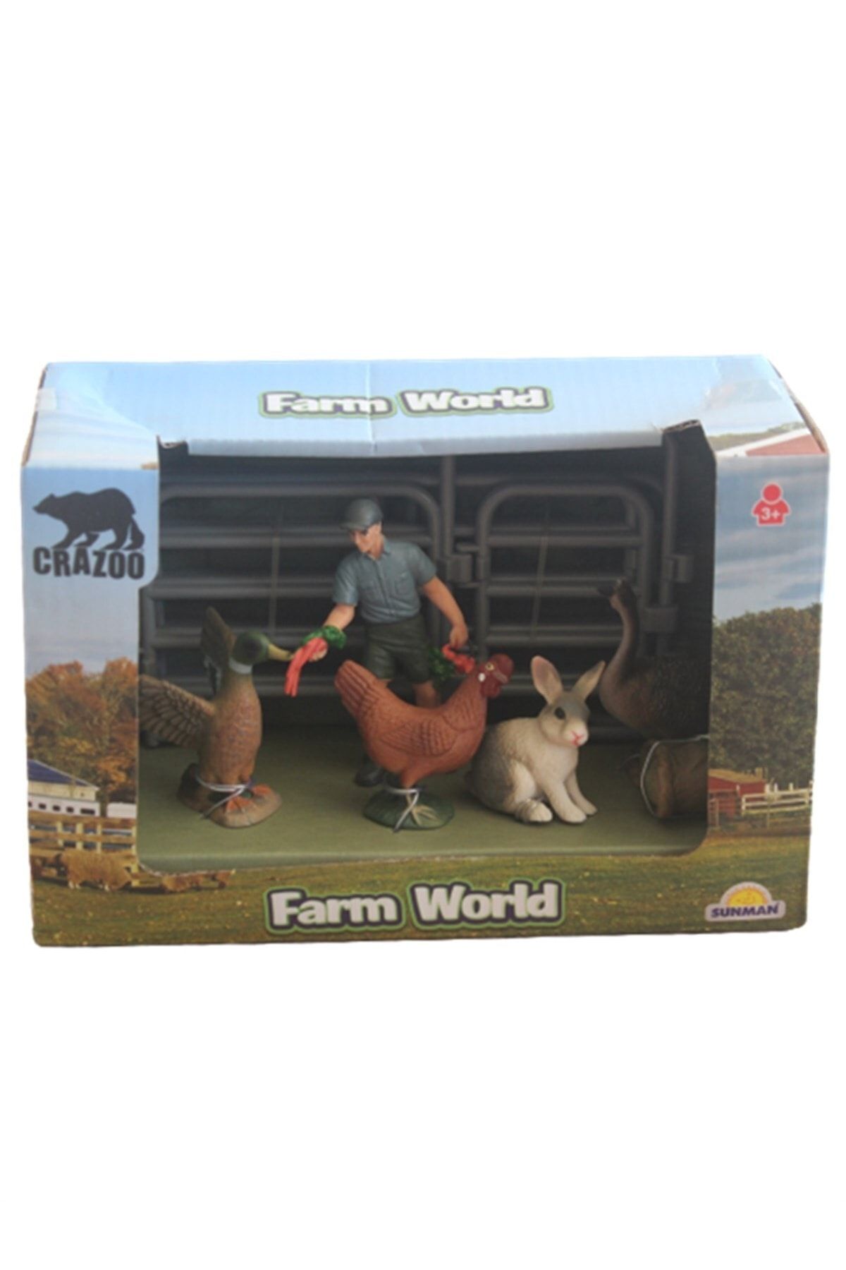 Sunman Farm World Çiftlik Hayvanları Seti 26892 Tavuk