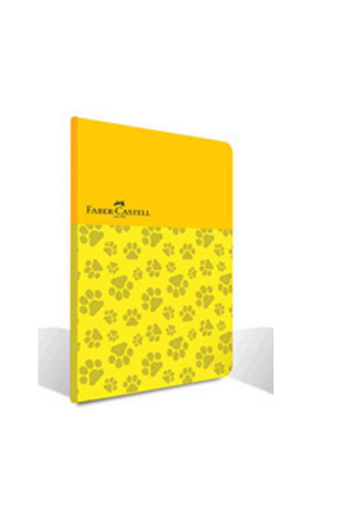 Faber Castell A5 Küçük Defter 60 Yp. Plastik Kapak Çizgisiz – Sarı