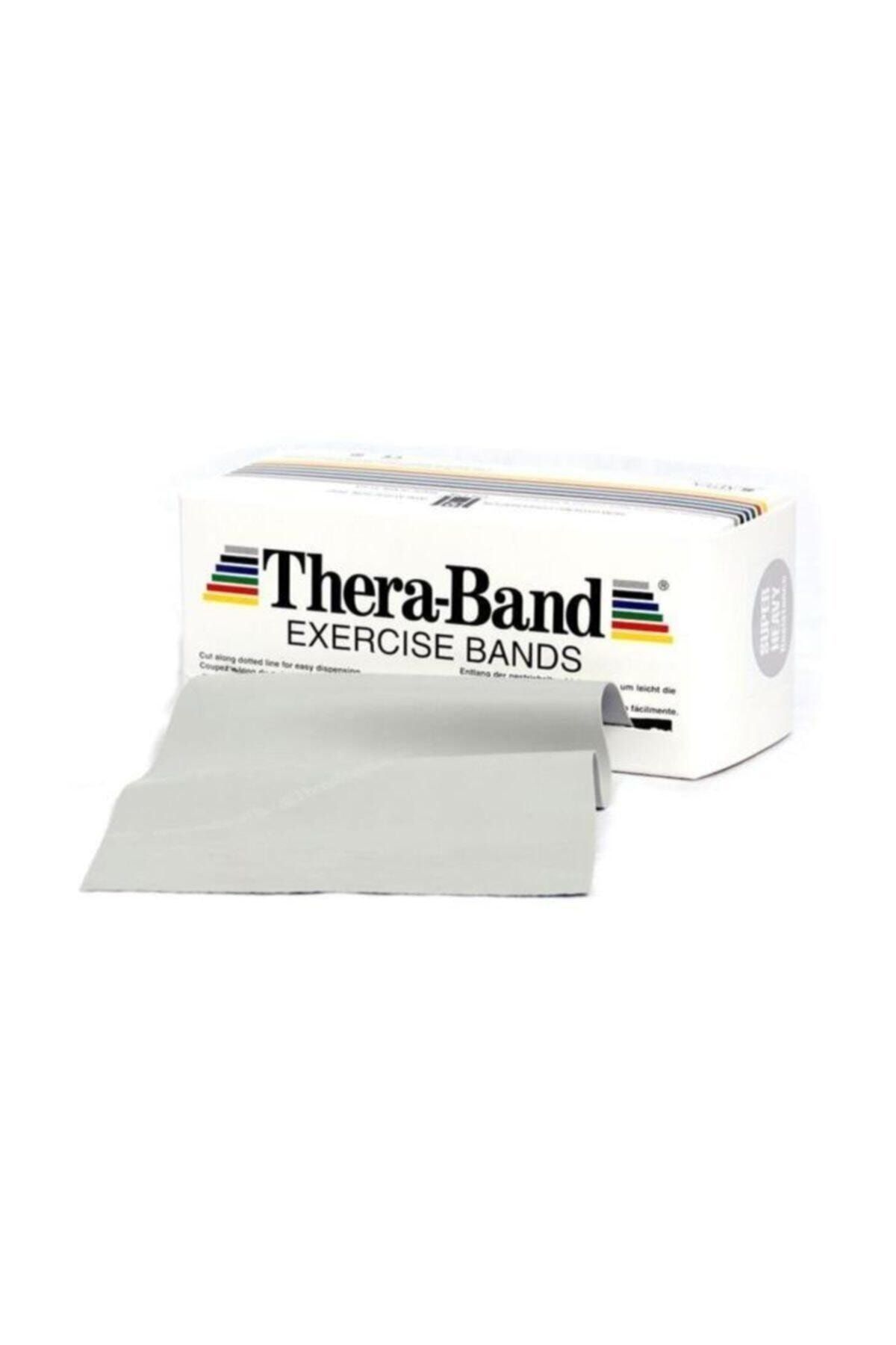 Theraband Thera Band Egzersiz Bandı / 5.5 Metre - Gümüş Gri