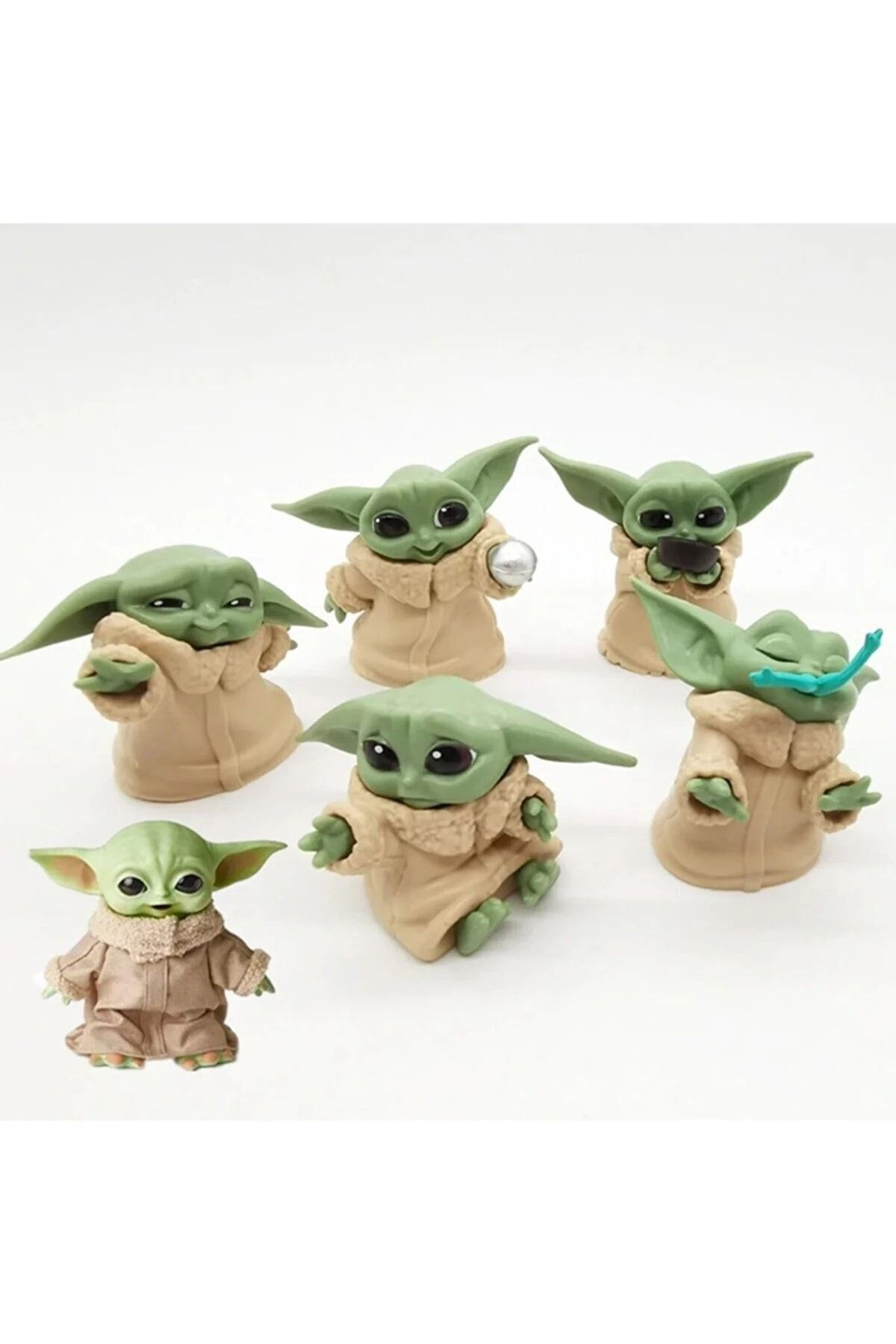 HEPBİMODA Star Wars 6lı Baby Yoda Figür Seti Oyuncak Karakter