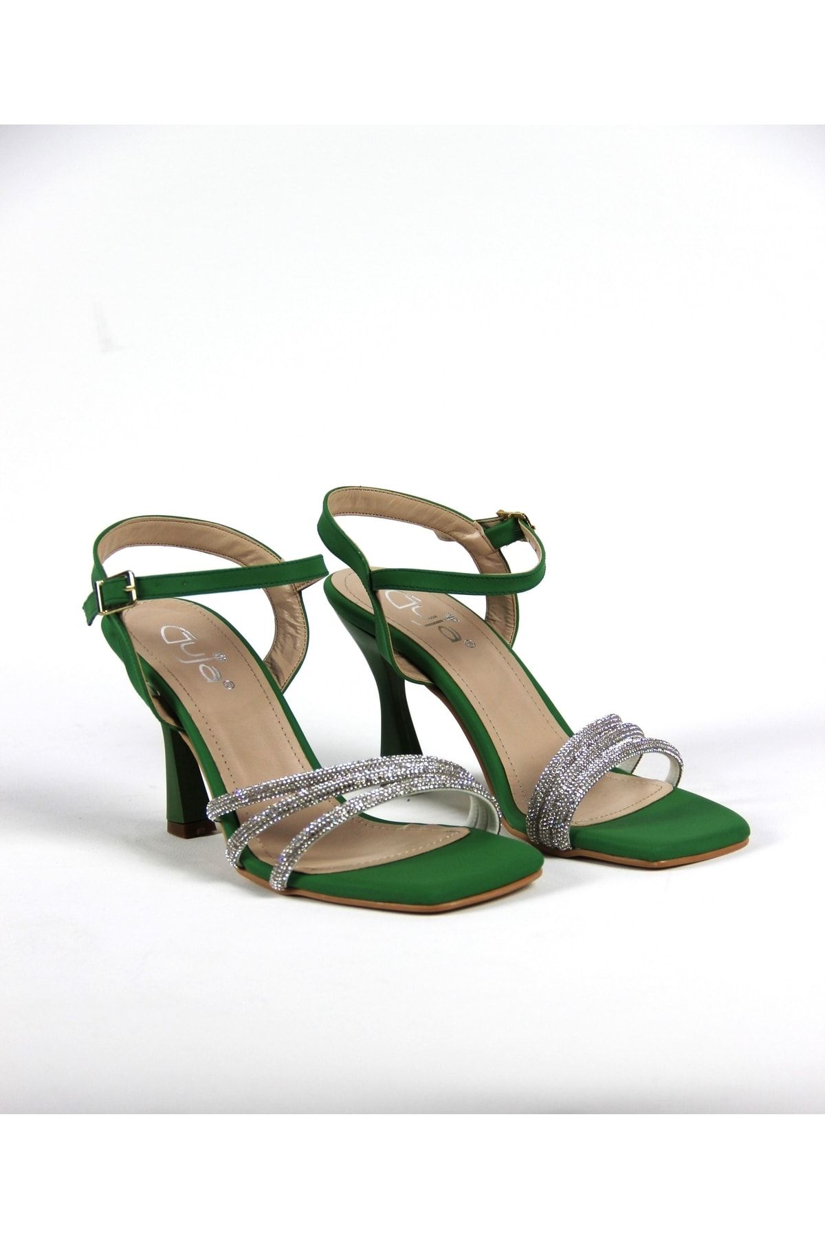 Guja Yeni Sezon Özel Tasarım Yeşil 23y724 Topuklu Ayakkabı