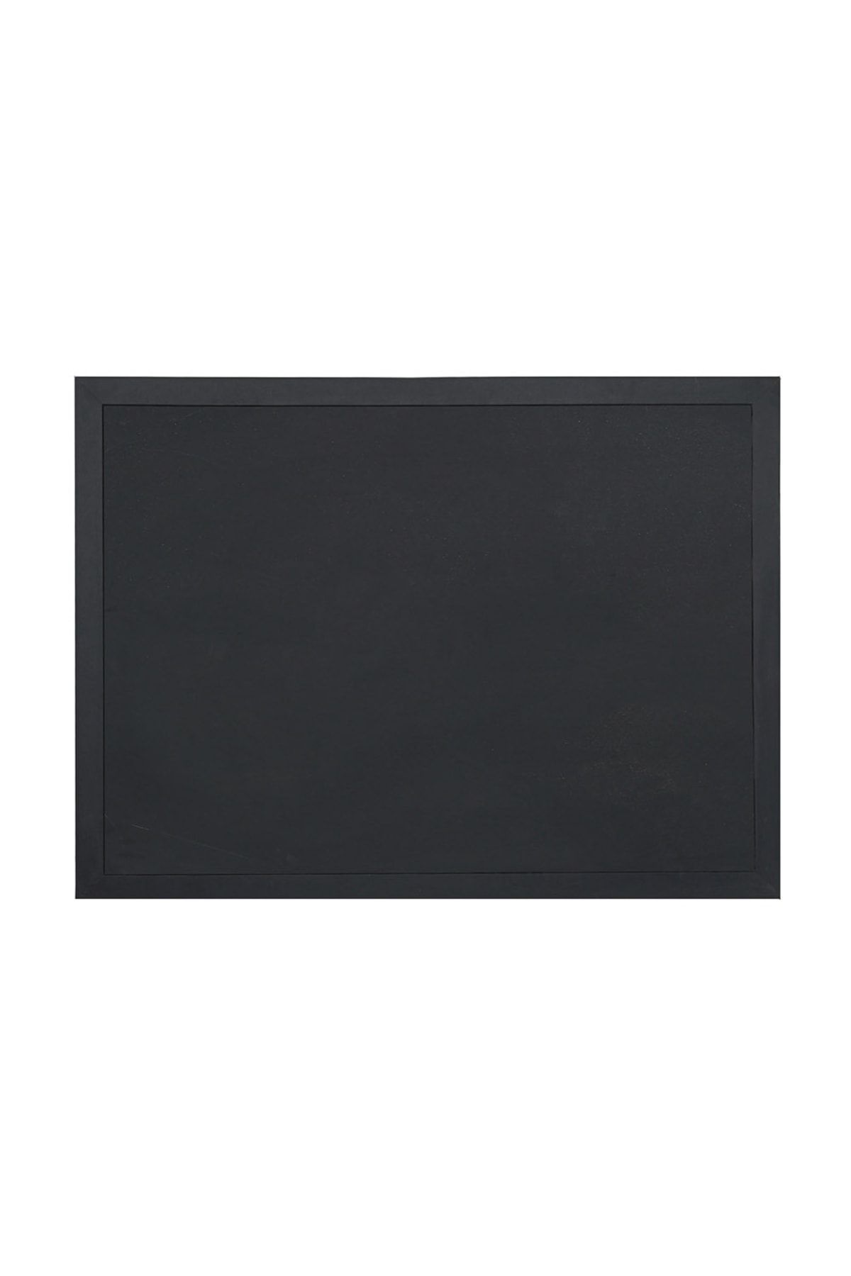 Vivekka 100x200 Siyah Ahşap Çerçeve Laminat Tebeşir Yazı Tahtası - Siyah