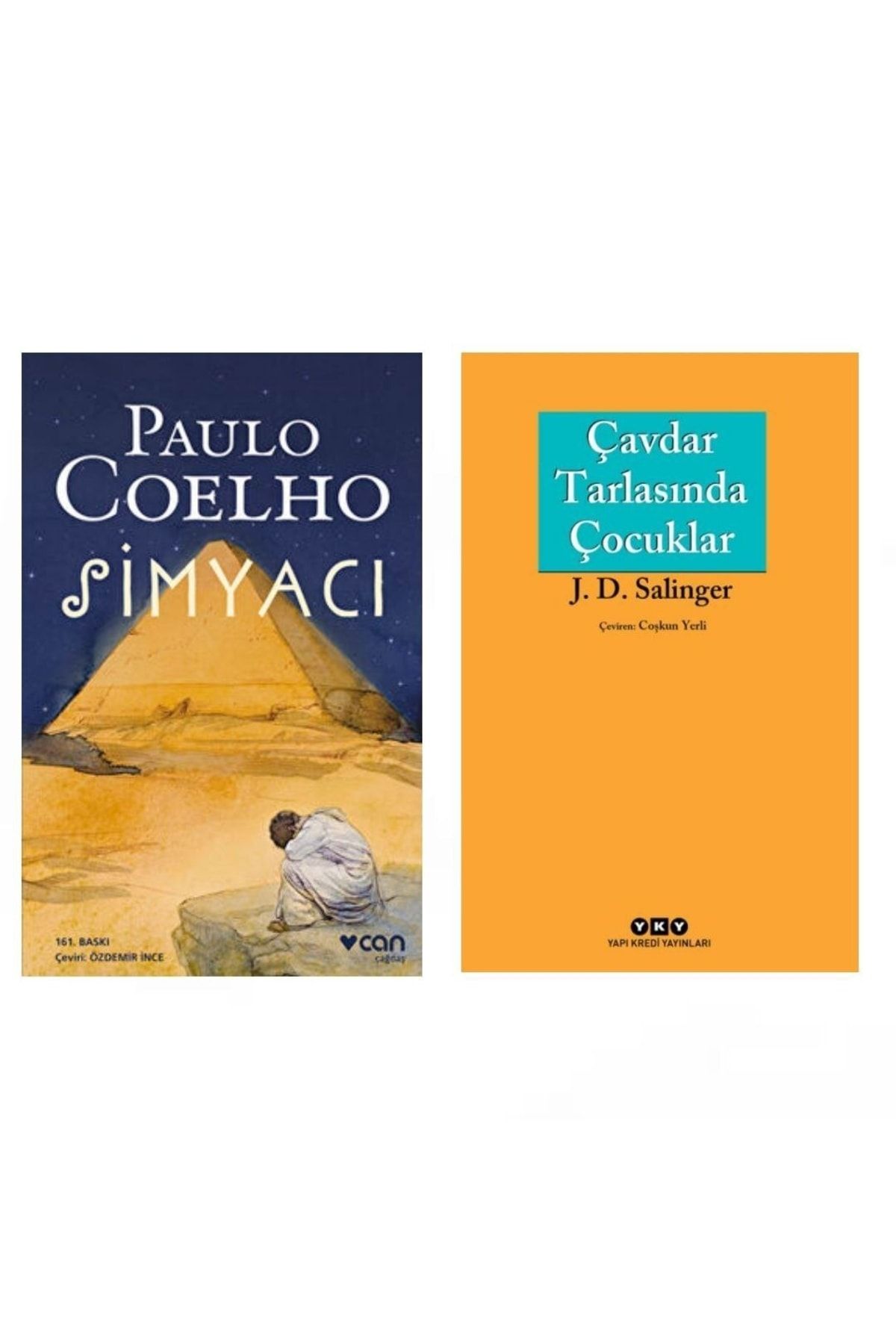 Can Yayınları Paulo Coelho Simyacı - J. D. Salinger Çavdar Tarlasında Çoçuklar