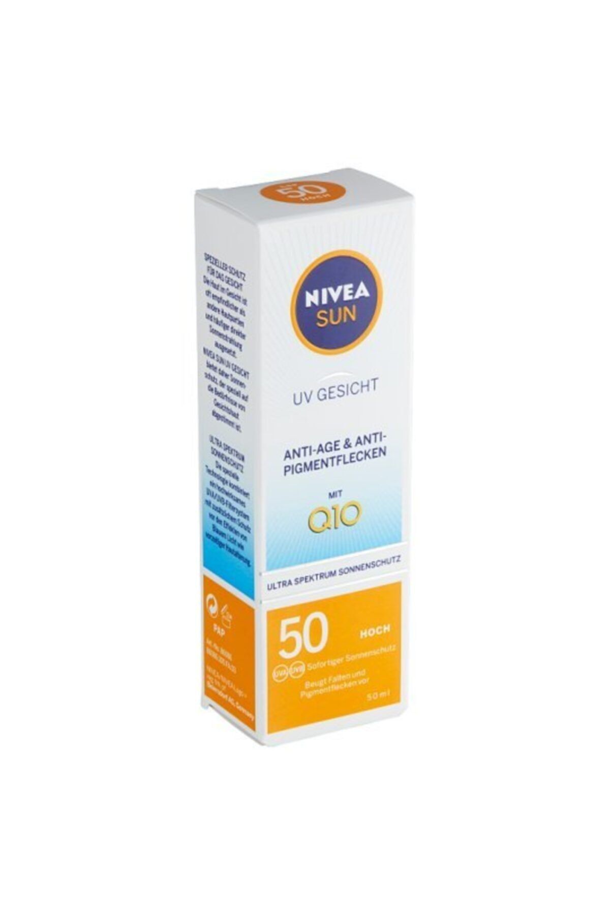 NIVEA Nıvea Sun Uv Yüz Q10 Anti-age & Anti-pigments Spf50