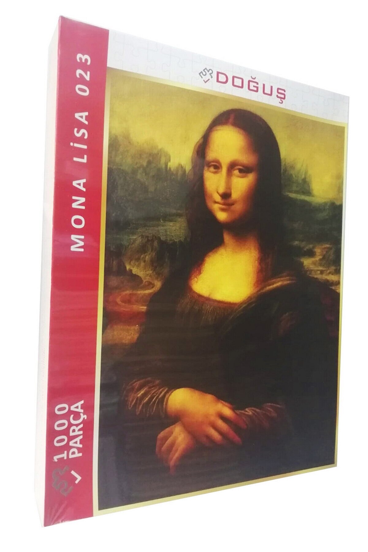 HAYAL 1000 Parça Mona Lisa Resimli Puzzle Yapboz