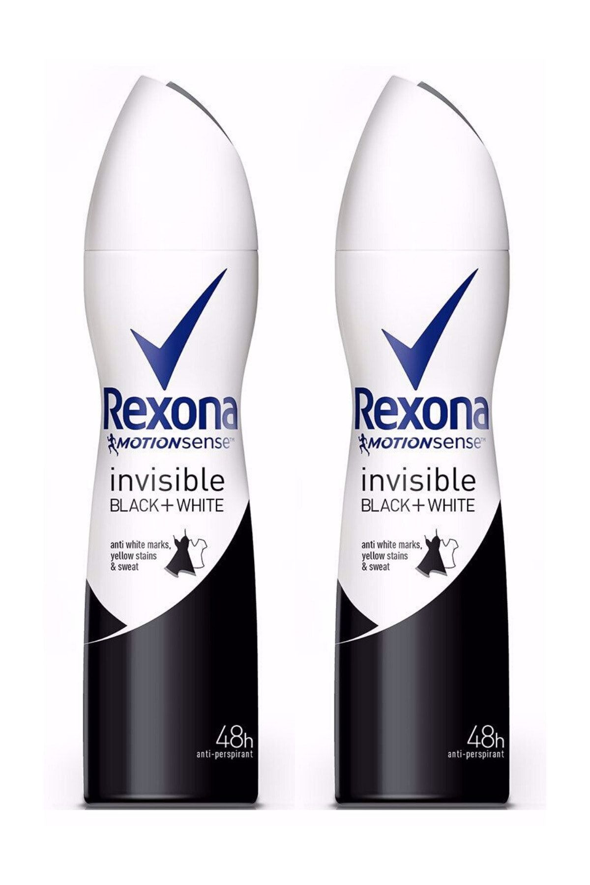 Rexona Kadın 150 ml Invısıble Black&whıte 2 Adet Deodorant