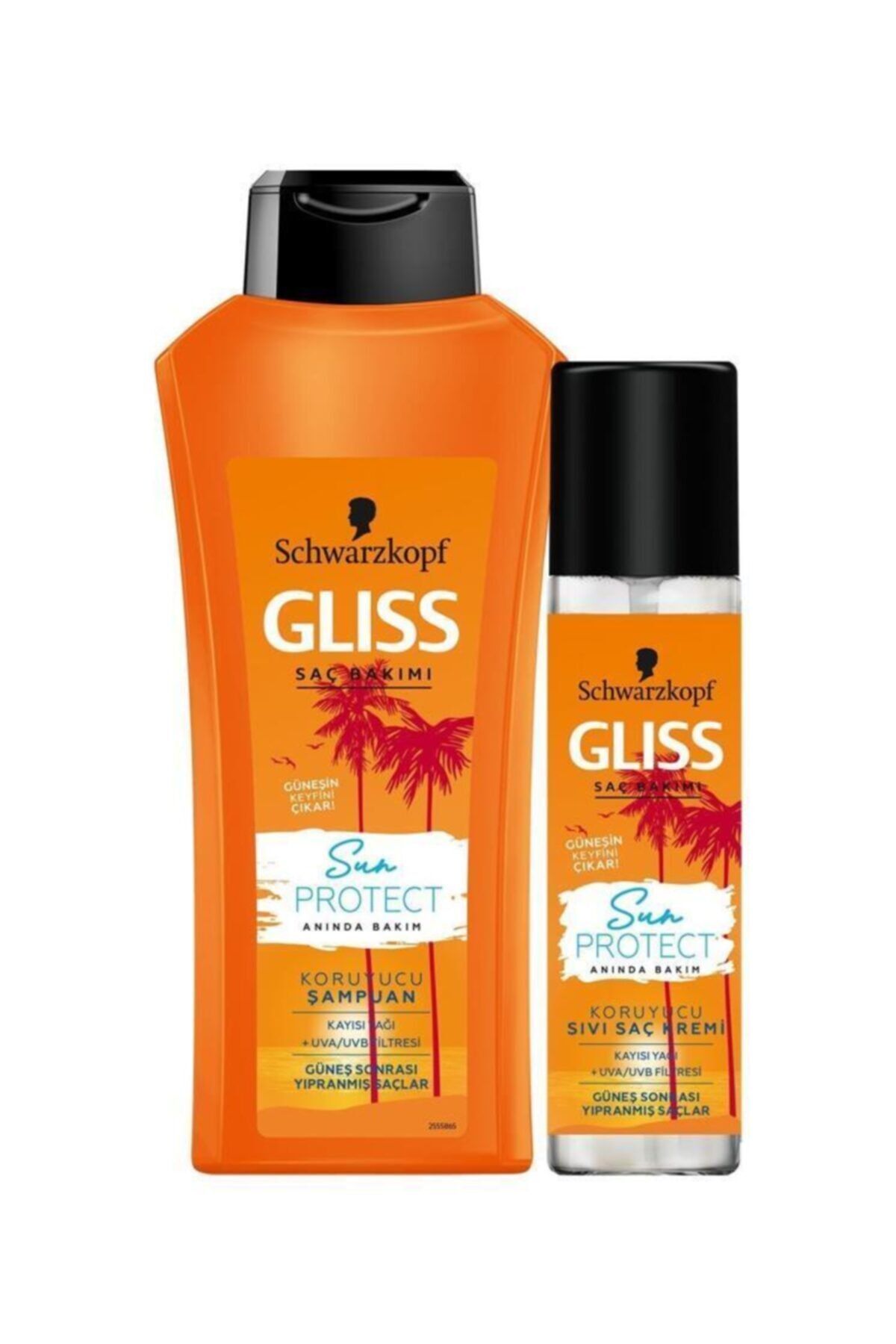 Gliss Sun Protect Sıvı Saç Kremi 200 ml  Şampuan 360 ml