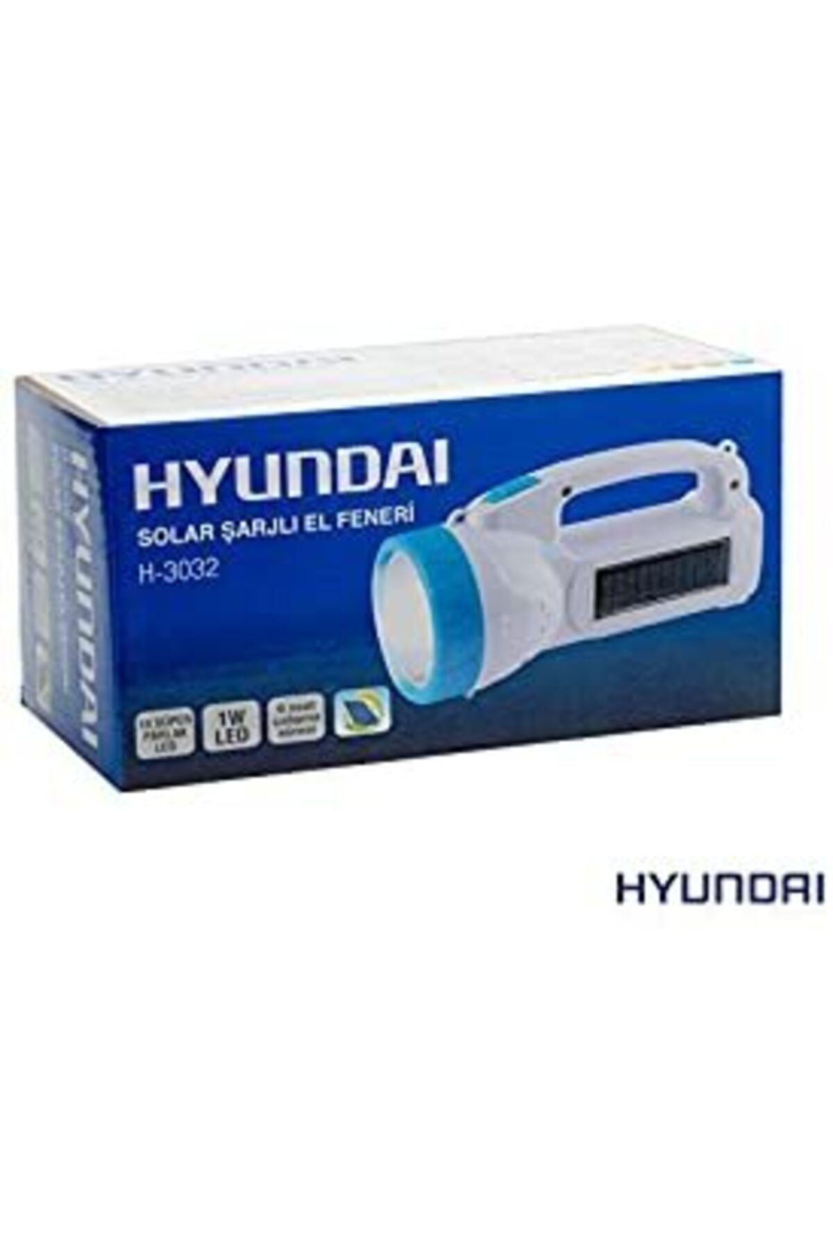 Hyundai Hyundaı Solar Şarjlı El Feneri