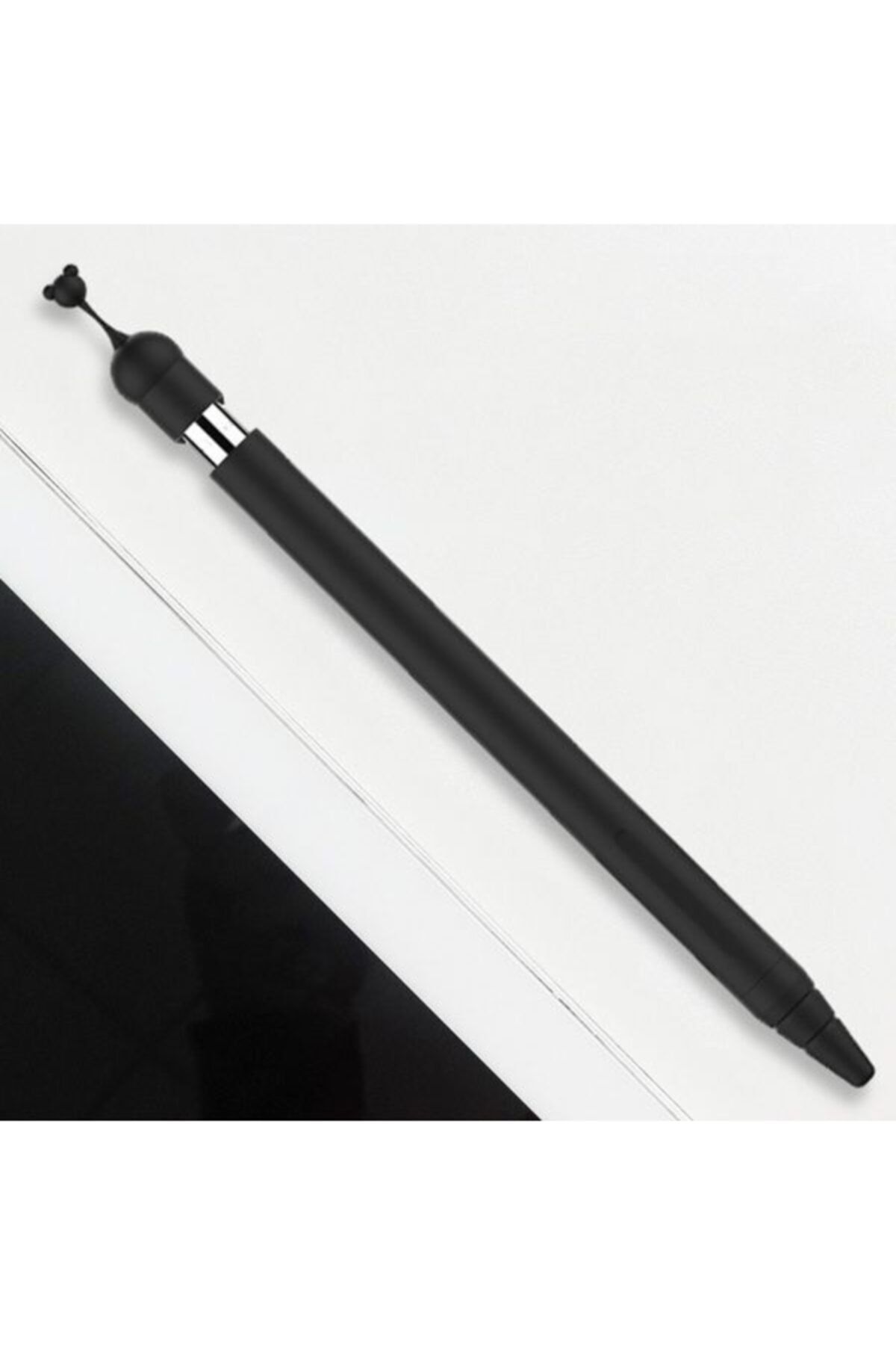 TeknoExpress Apple Pencil İçin Silikon Kılıf Koruyucu - Siyah
