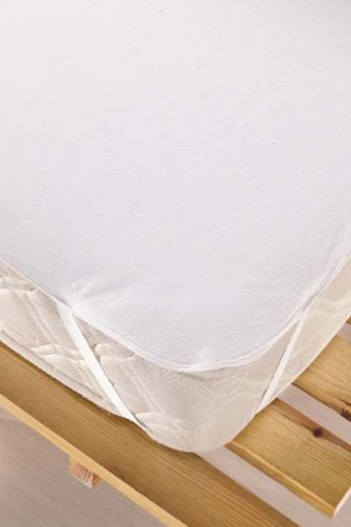Ev & Ev Home Stk Sıvı Geçirmez Alez 150x200 Düzboya Beyaz