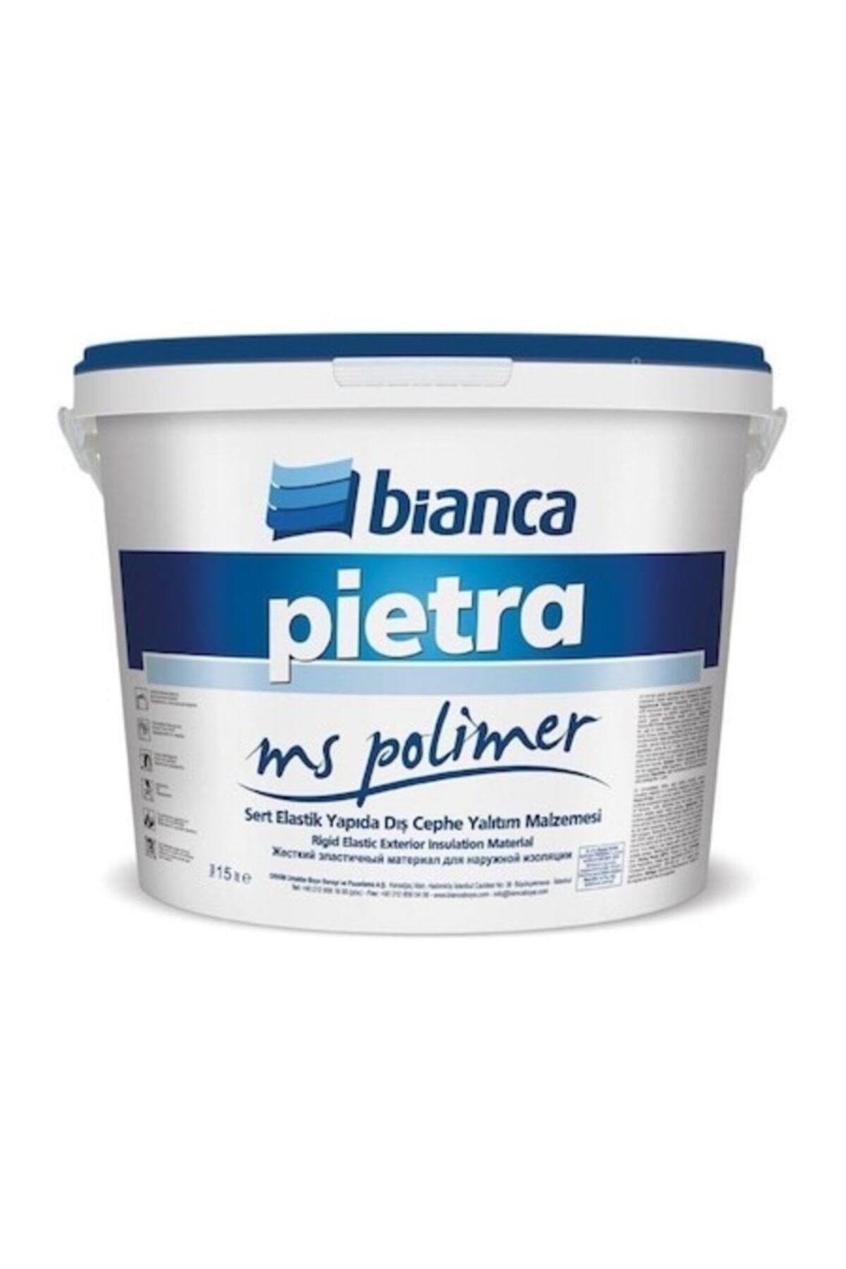 Bianca Pietra Ms Polimer Beyaz 7.5 Lt