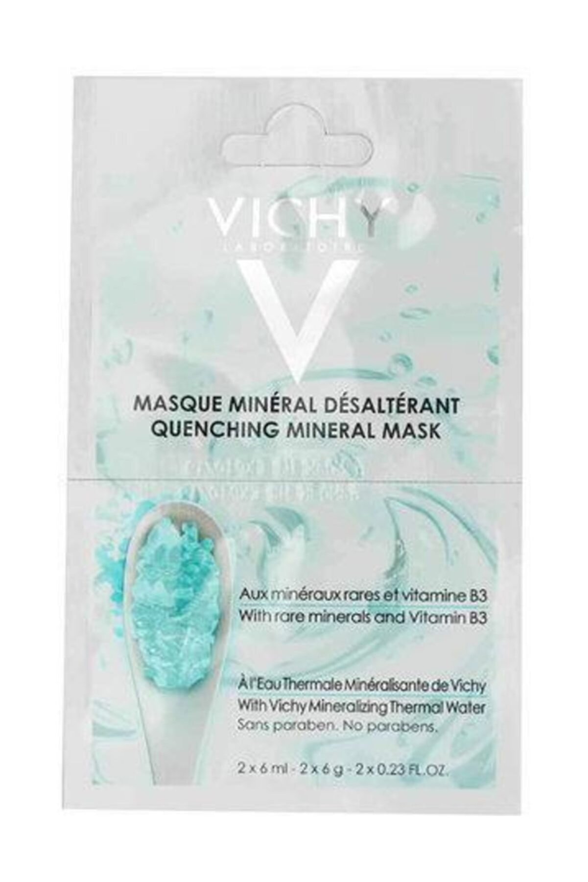 Vichy Cildi Nemlendiren Mineral Maske 2 x 6 ml