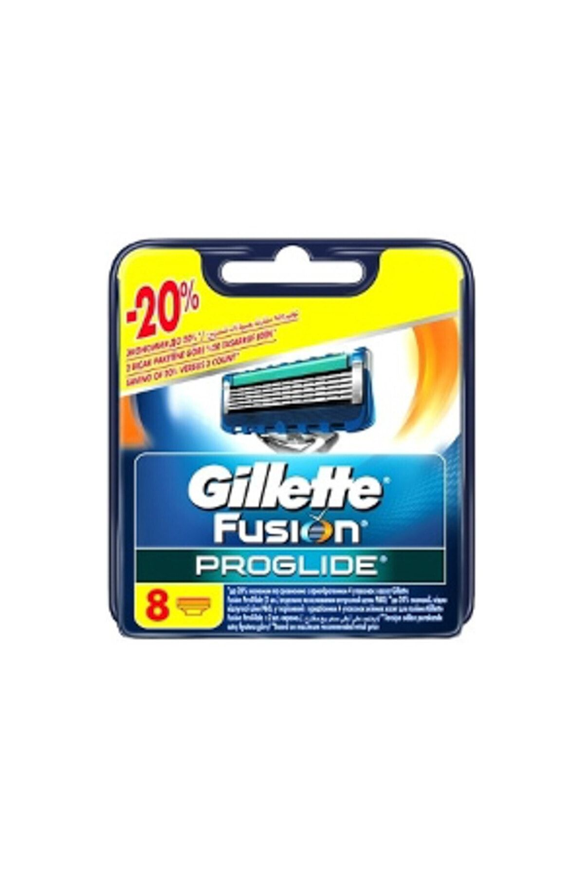 Gillette Fusion Proglide 8 Li Başlık