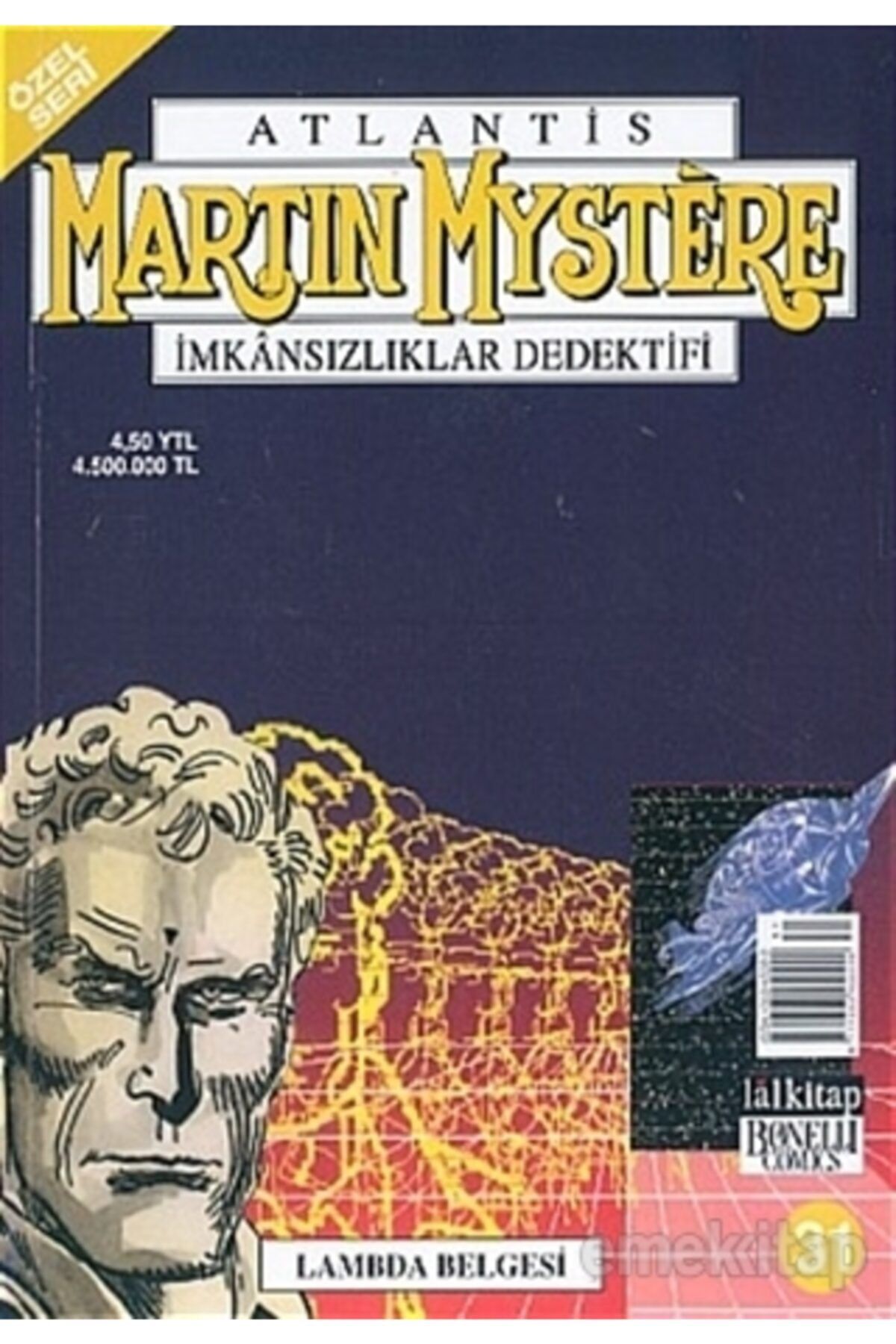 Lal Kitap Atlantis (özel Seri) Sayı: 31 Lambda Belgesi Martin Mystere Imkansızlıklar Dedektifi Özel Seri