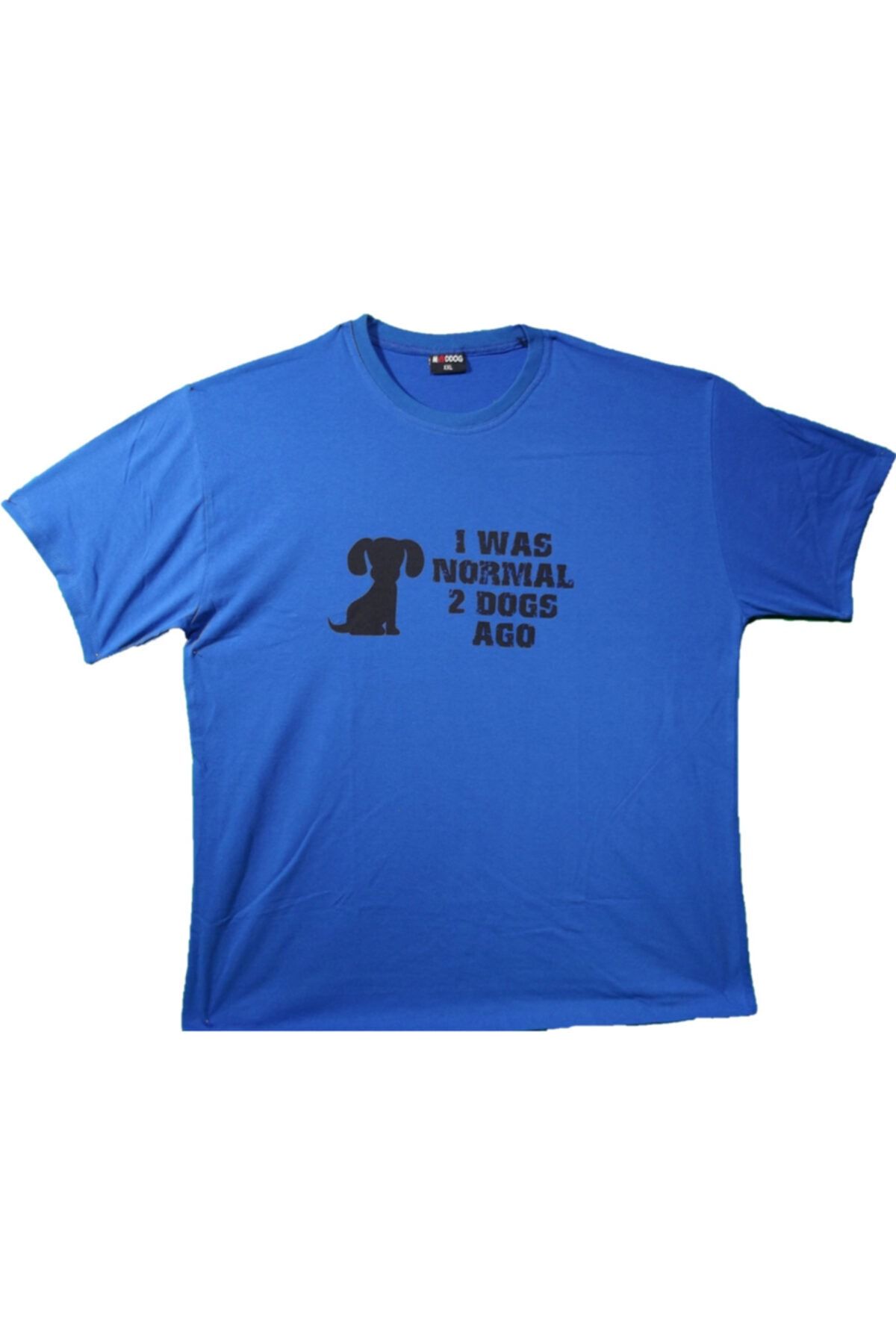 mAddog Unisex Lacivert I Was Normal Dogs T-Shirt