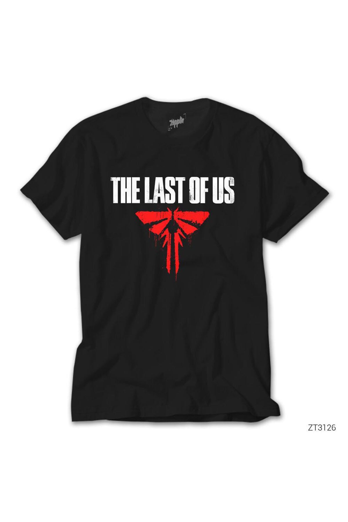 Z zepplin The Last Of Us Blood Siyah Tişört