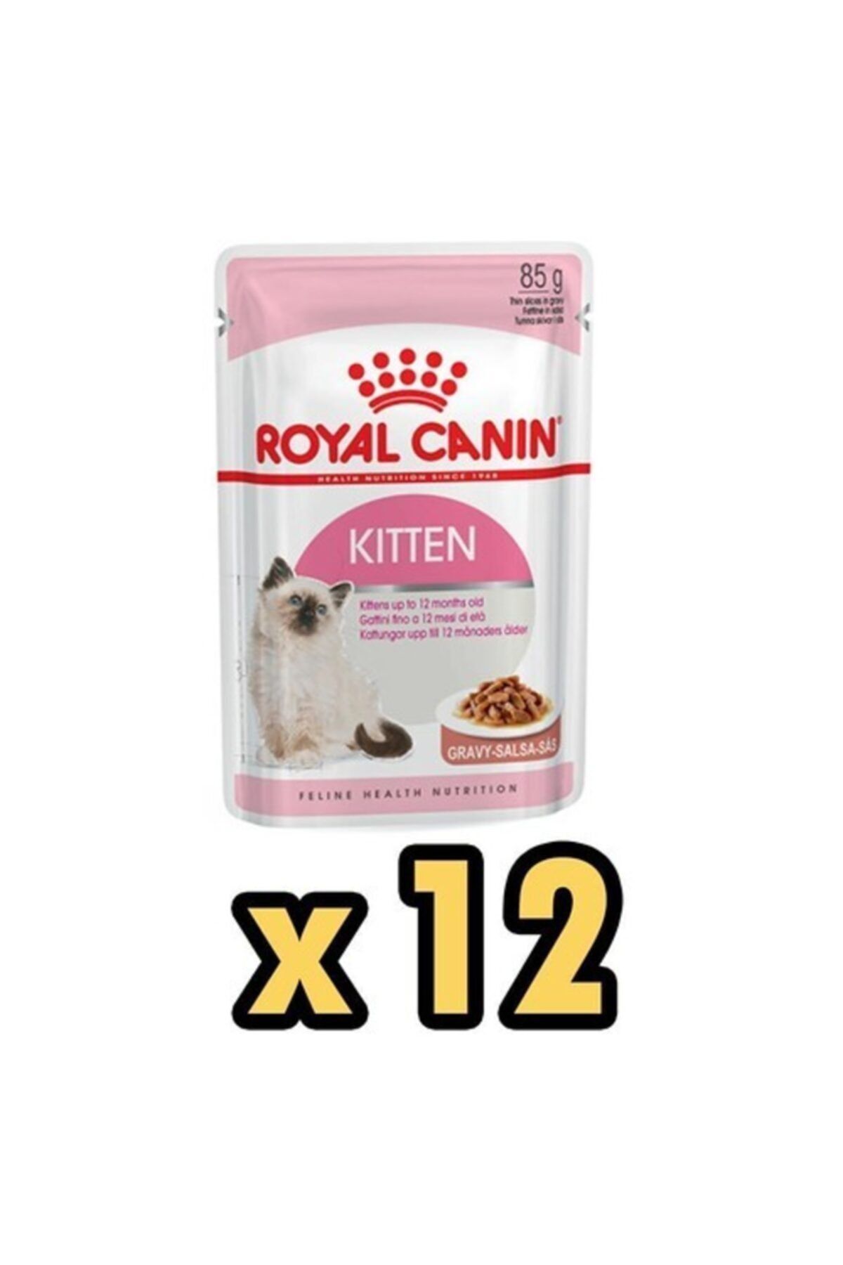 Royal Canin Kitten Gravy Yaş Kedi Maması 85 Gr 12 Adet