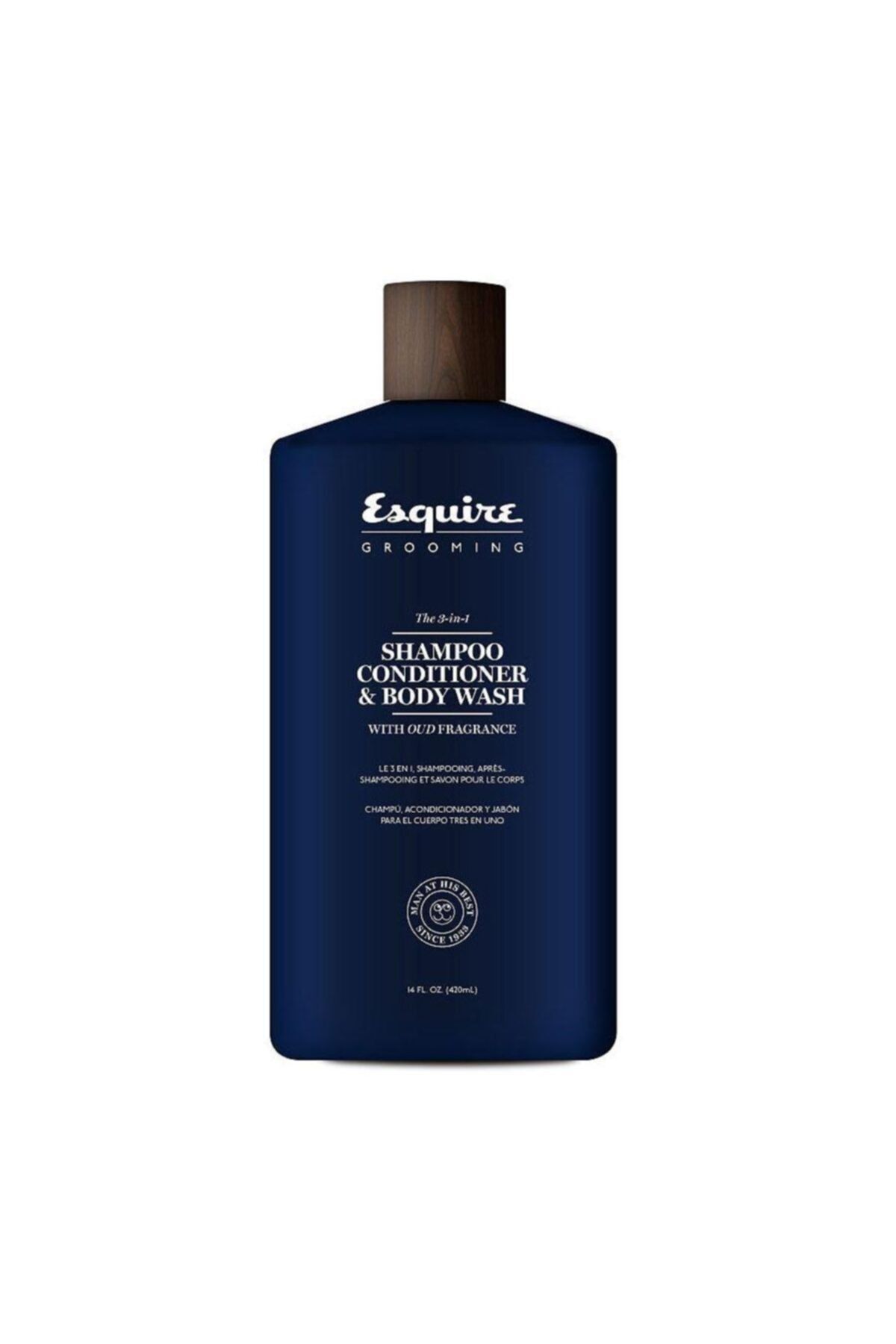 Chi Esquire Grooming Erkeklere Özel 3'ü 1 Arada Şampuan krem Duş Jeli 414ml