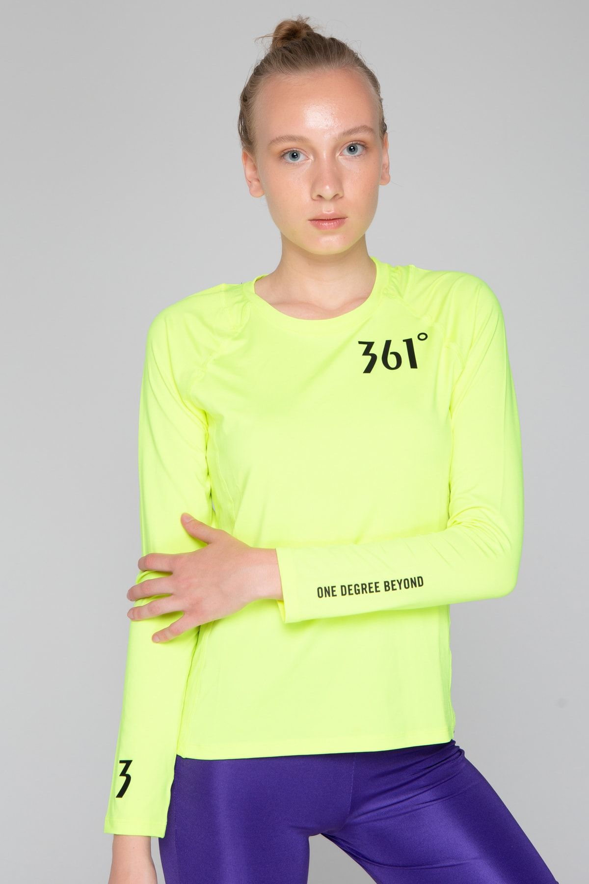 İzumi Sport Kadın Neon Uzun Kollu T-shirt