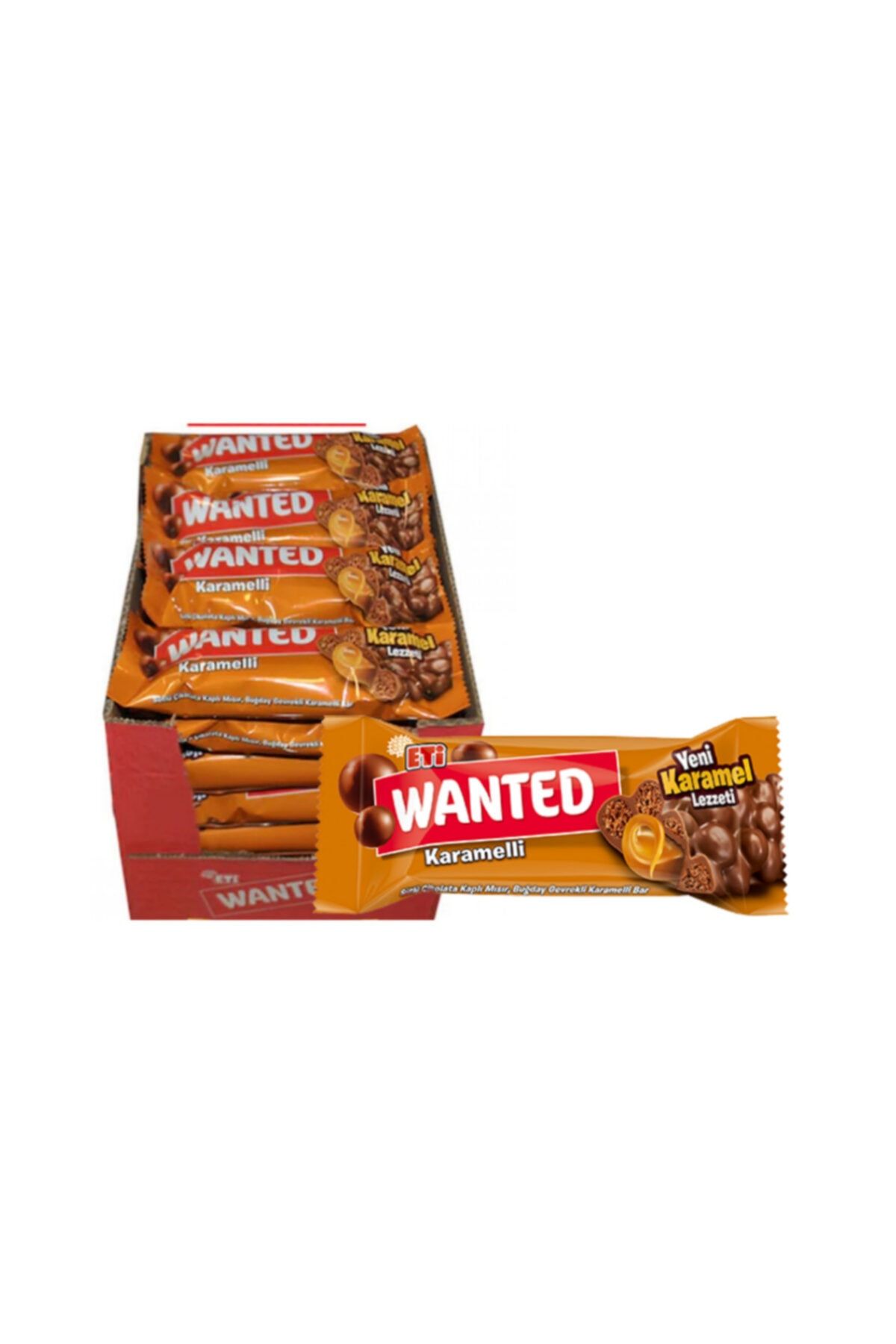 Eti Wanted Karamelli 22 gr X 24 Adet