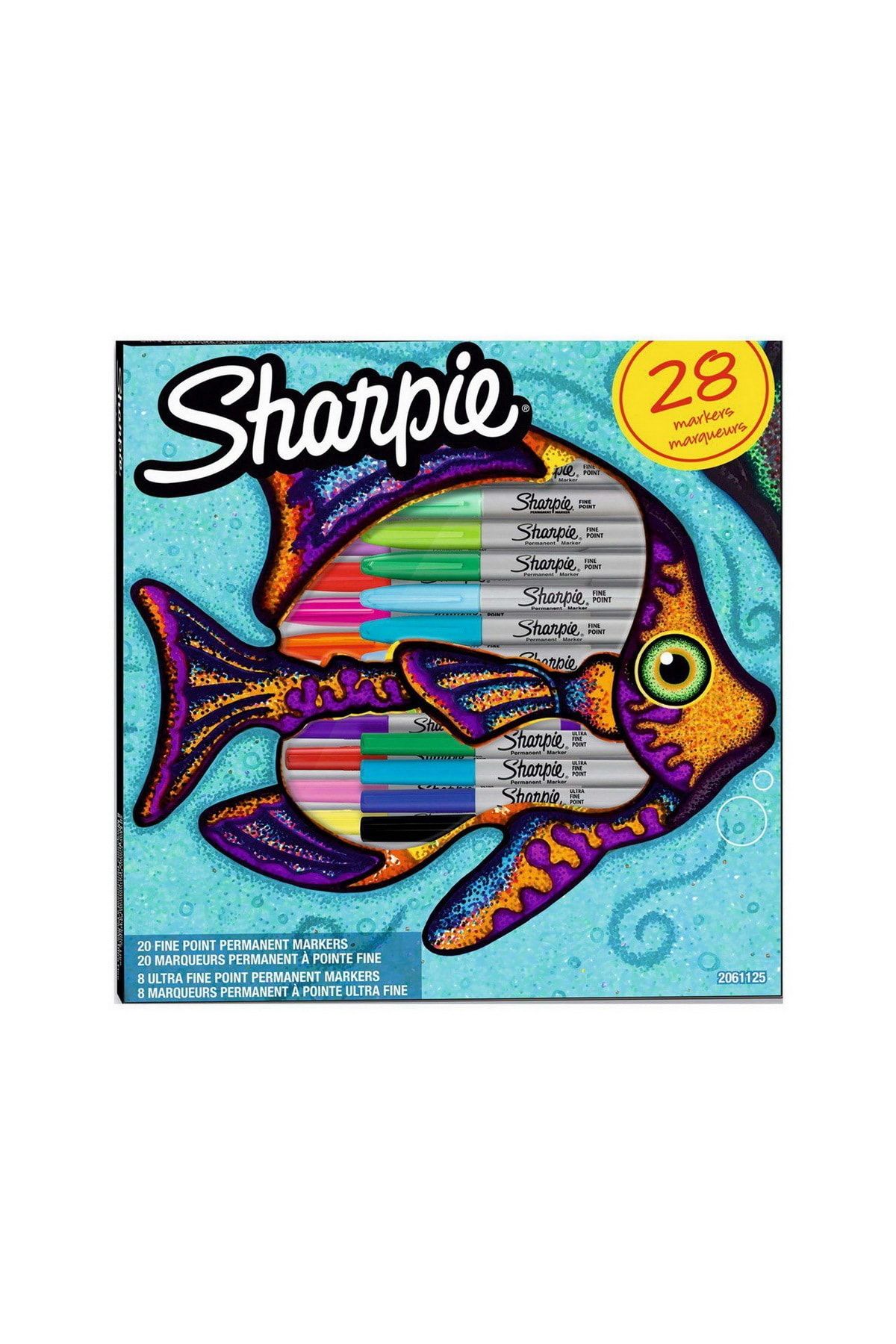Sharpie Permanent Markör 28 Renk Balık Kalem (2061125)