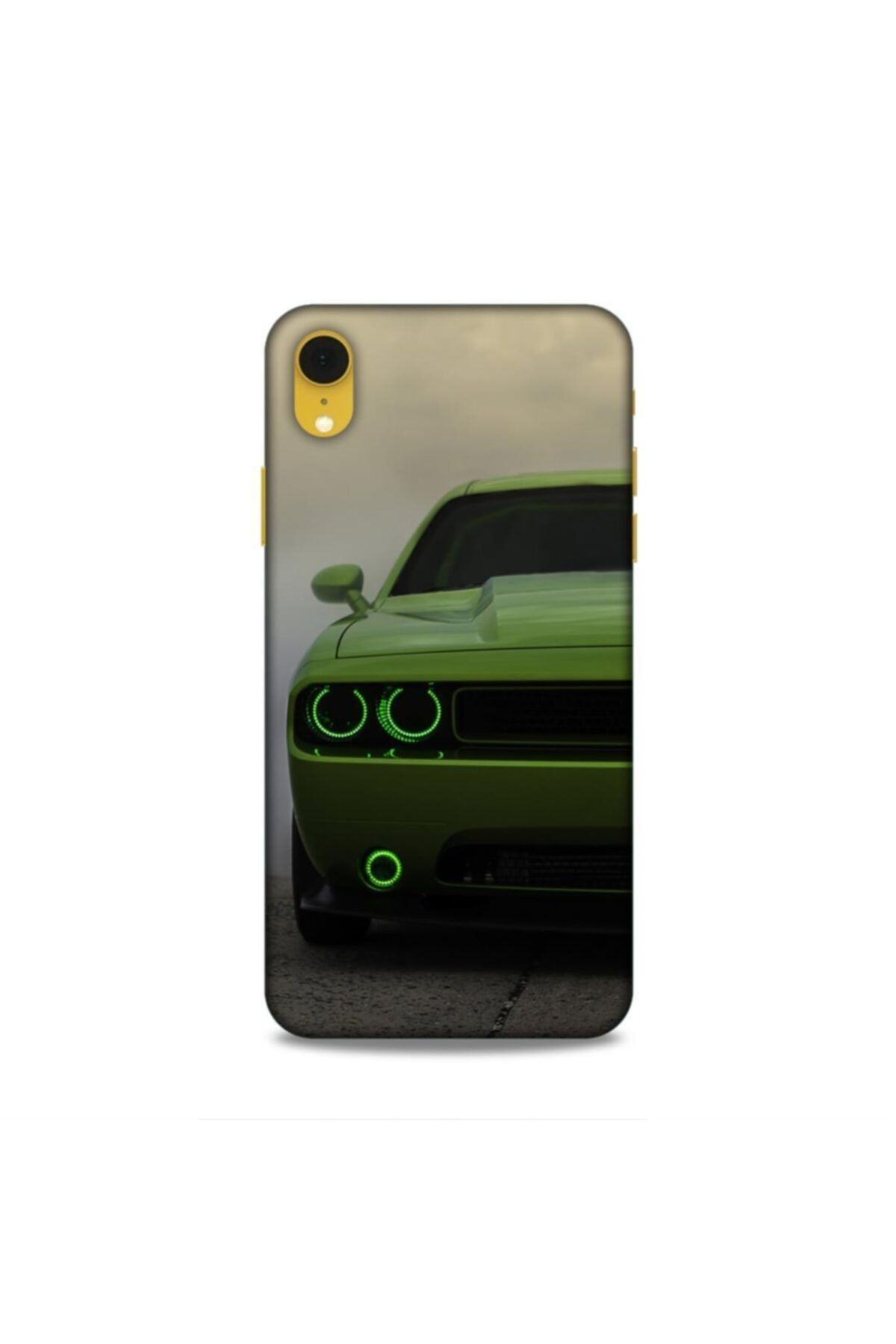 Pickcase Apple Iphone Xr Kılıf Desenli Arka Kapak Green Cars