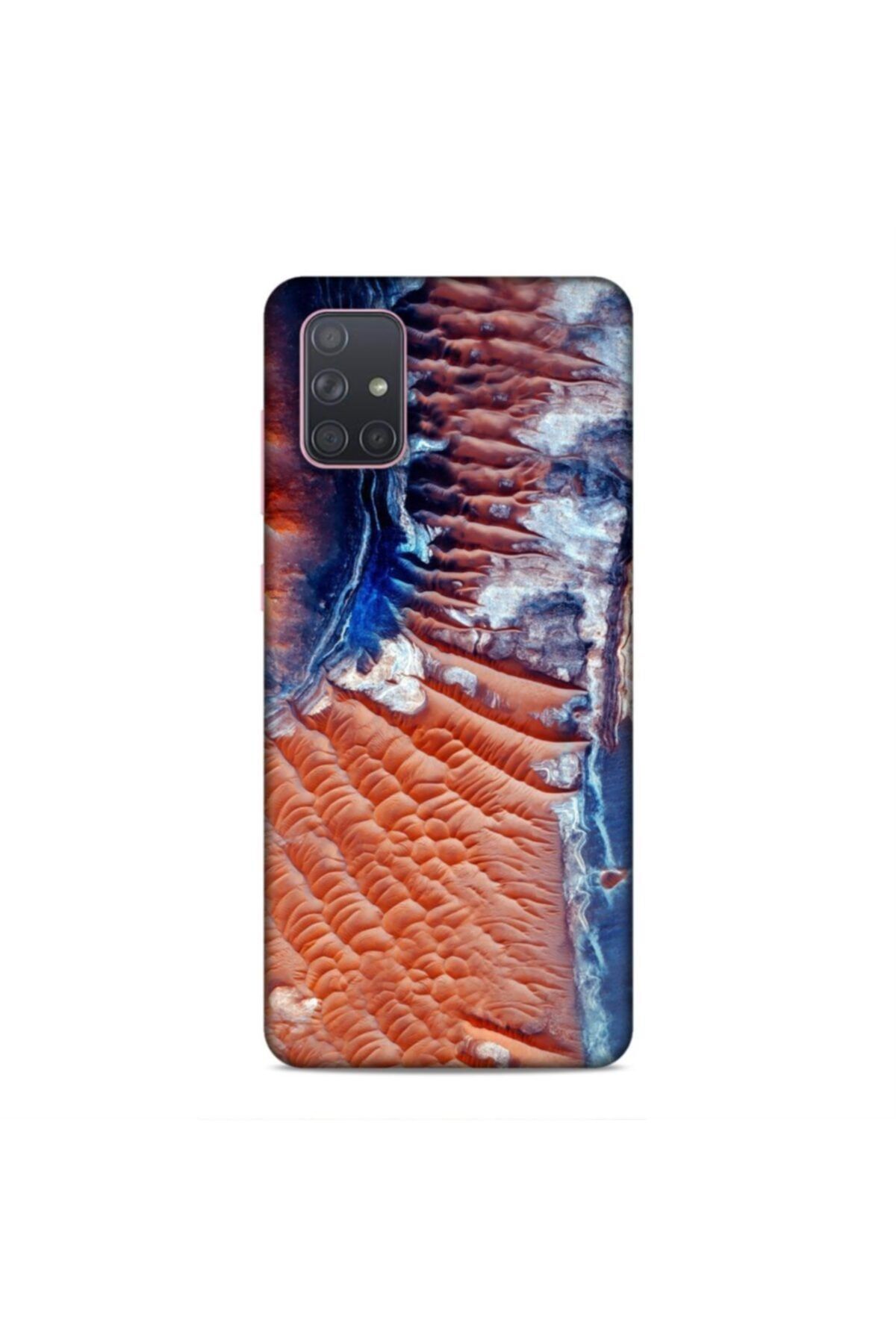 Pickcase Samsung Galaxy A71 Kılıf Desenli Arka Kapak Atom Içi