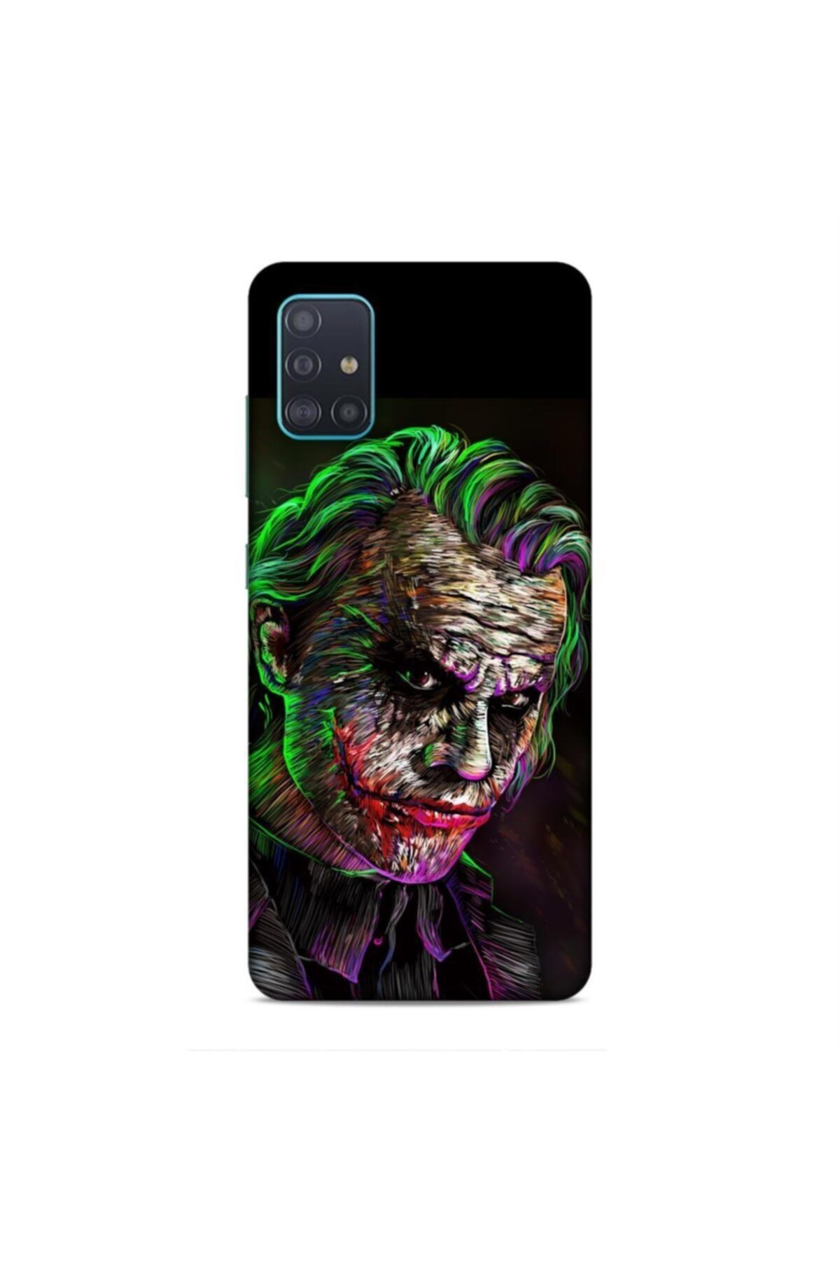 Pickcase Samsung Galaxy A51 Desenli Arka Kapak Renkli Jokker Kılıf