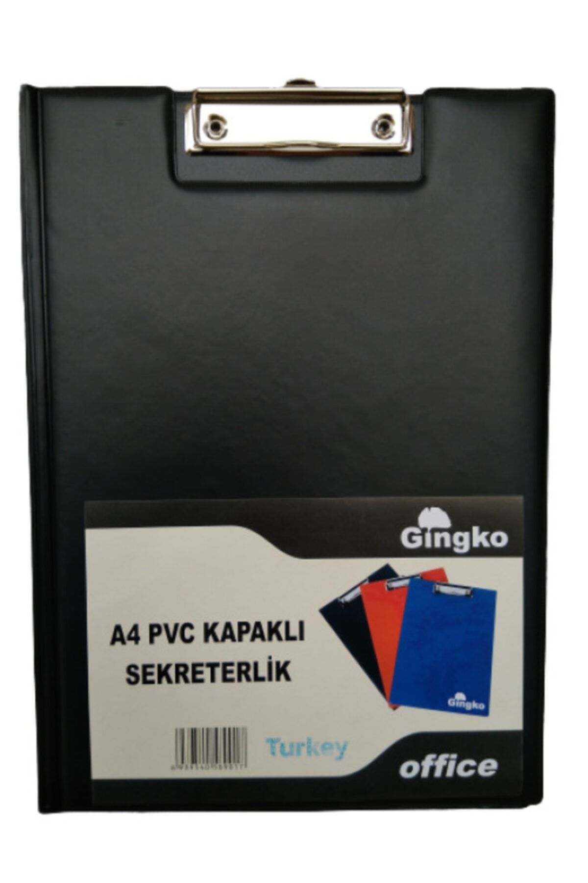 Gingko A4 Pvc Siyah Kapaklı Sekreterlik