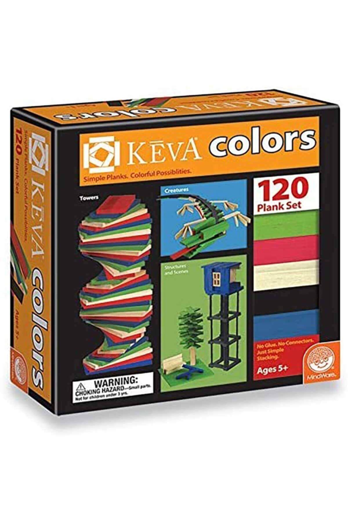 Mindware Keva Colors Ahşap Yapı Blokları 120 Parça