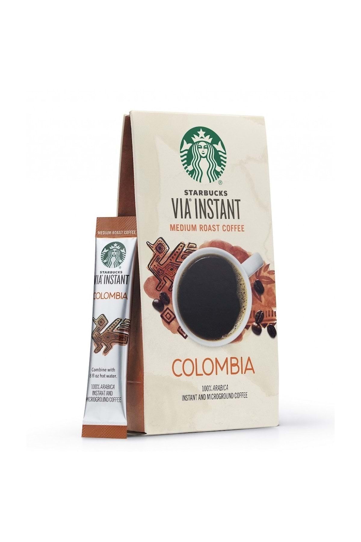 Starbucks Via Colombia Çözünebilir Kahve 12 adet