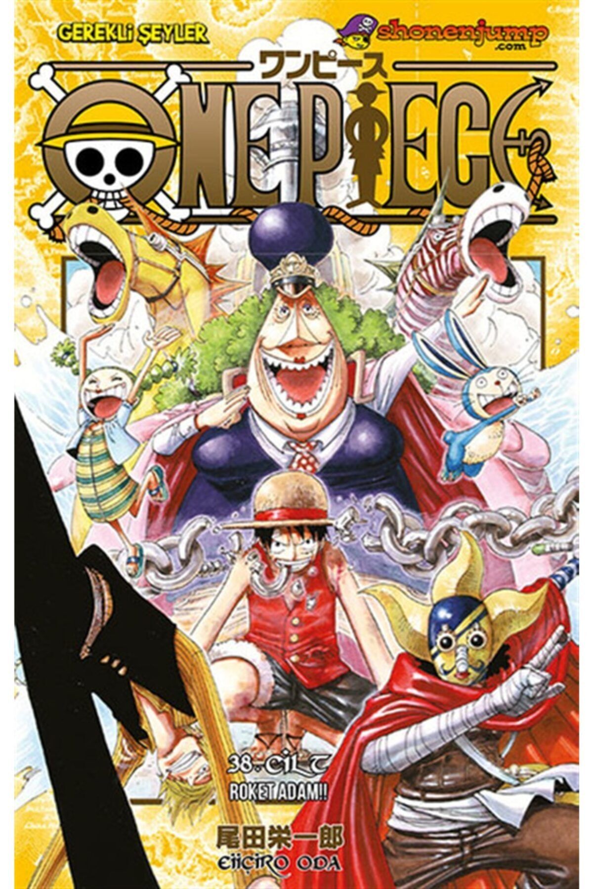 Gerekli Şeyler Yayıncılık One Piece 38. Cilt - - Eiiçiro Oda Kitabı