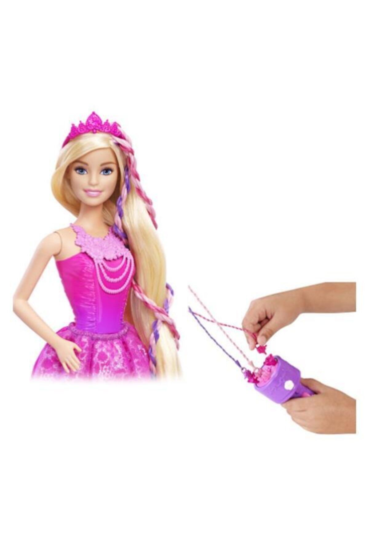 Barbie En Uzun Saçlı Prenses Bebek Dkb62