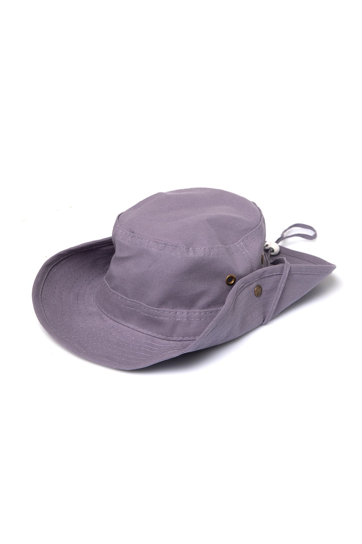 OnMyHead Unisex Gri Safari Şapka