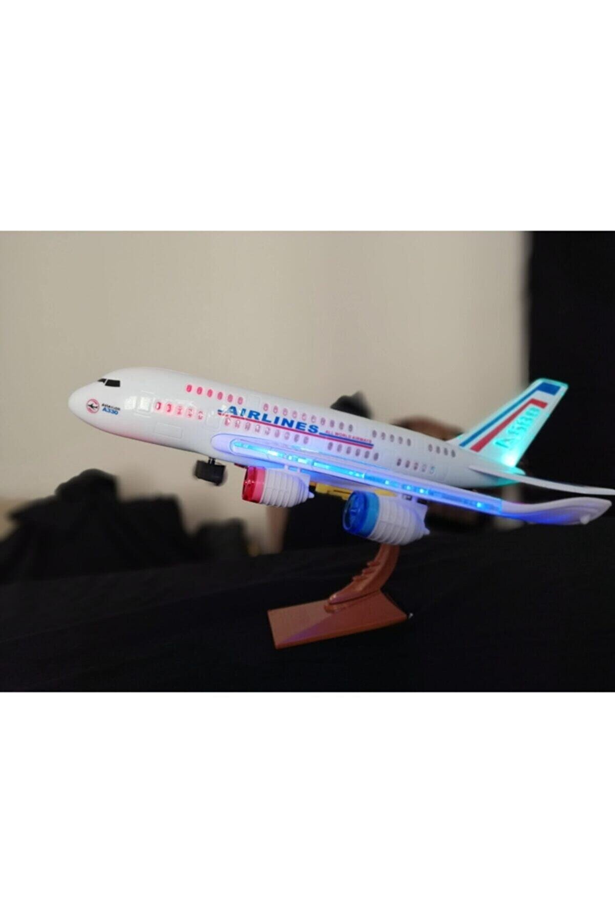 can oyuncak A330-300 Pil.ışıklı Uçak